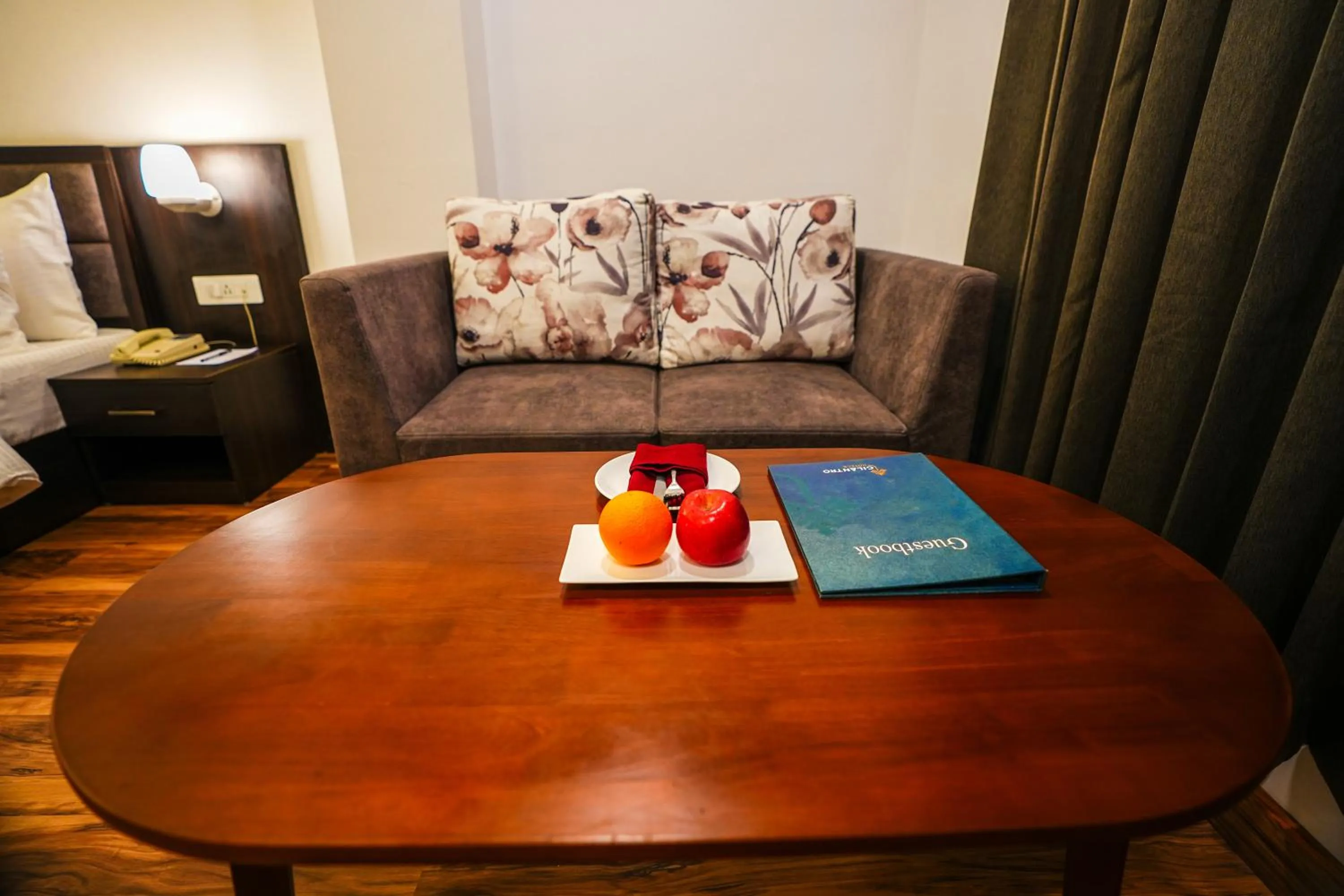 Bedroom in Cilantro Comfort