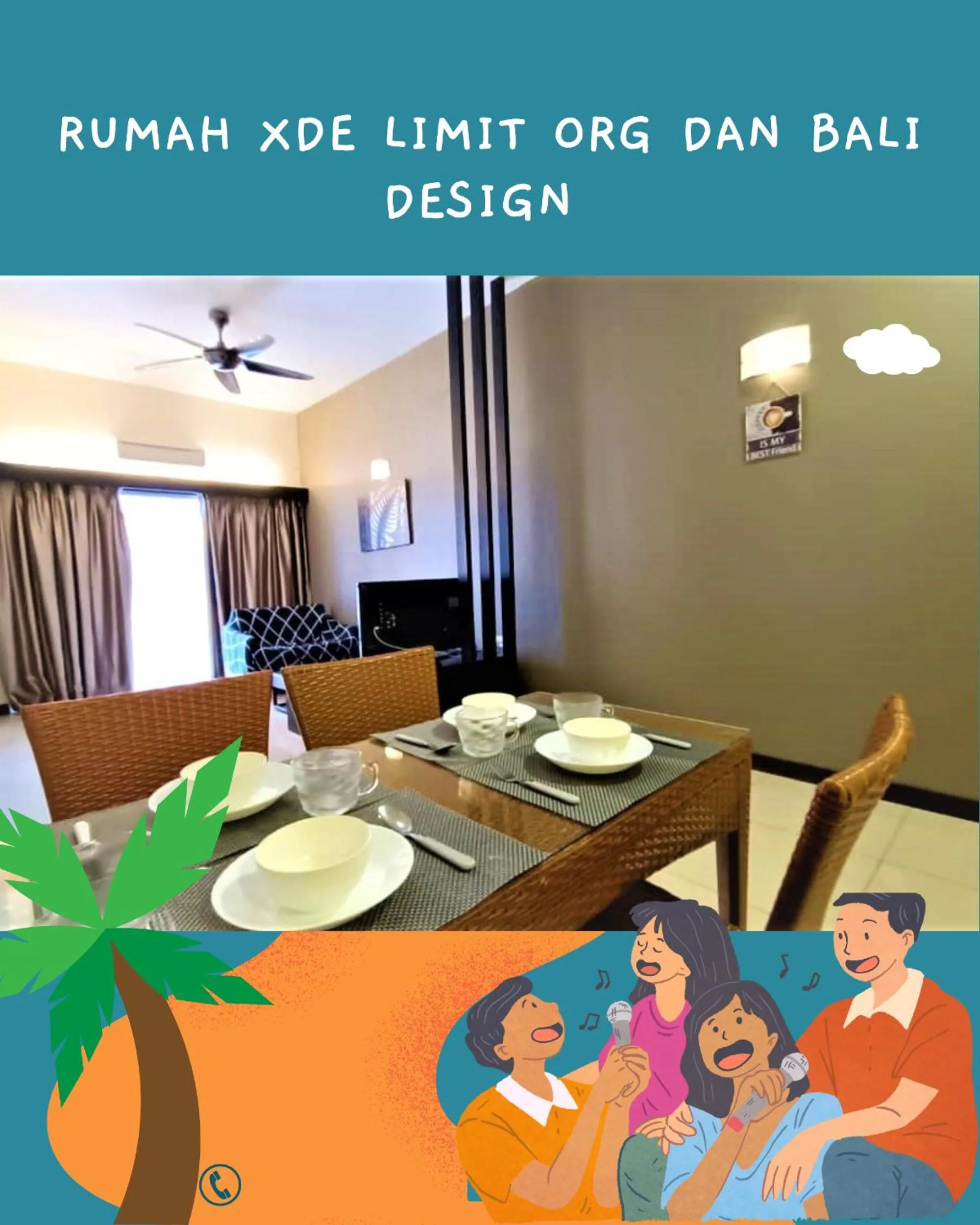 TV and multimedia in BY LG Water Themepark Suites Melaka By GGM