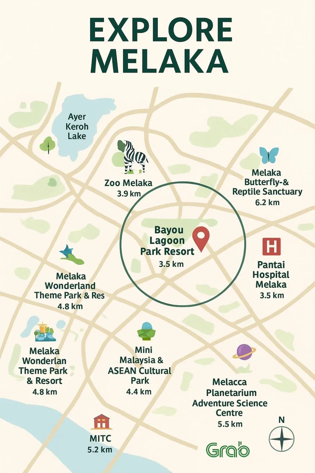 Text overlay in BY LG Water Themepark Suites Melaka By GGM