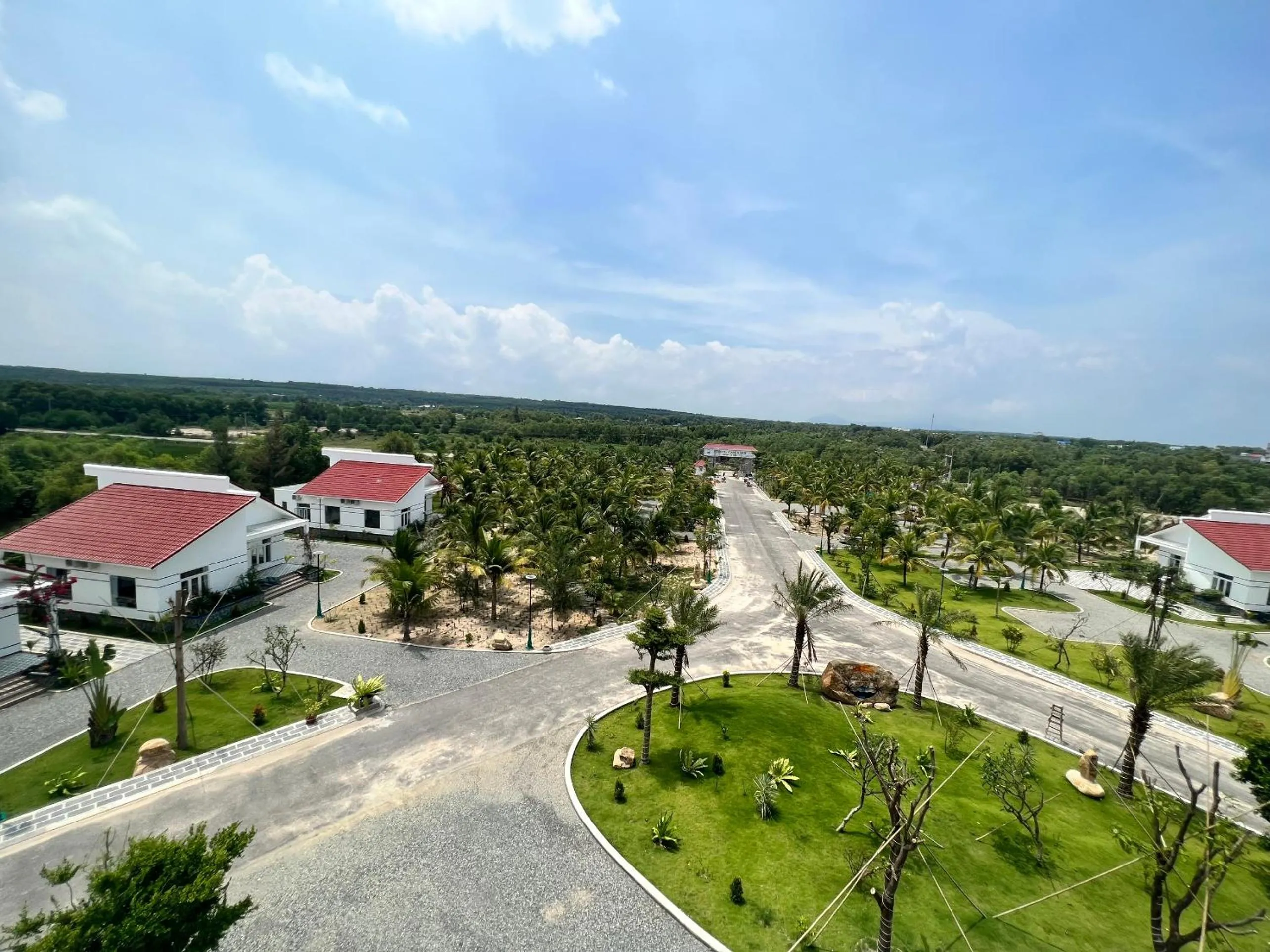 Garden view in Hodota Cam Bình Resort & Spa - Lagi Beach