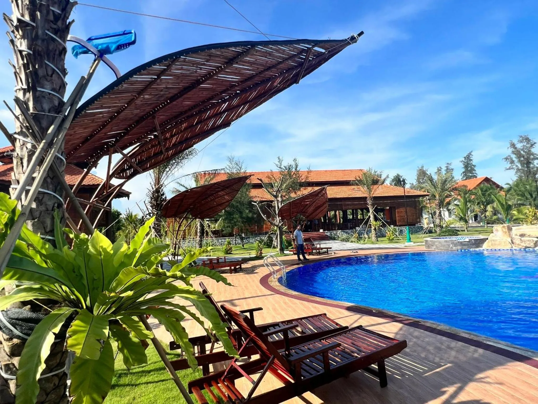 Pool view in Hodota Cam Bình Resort & Spa - Lagi Beach