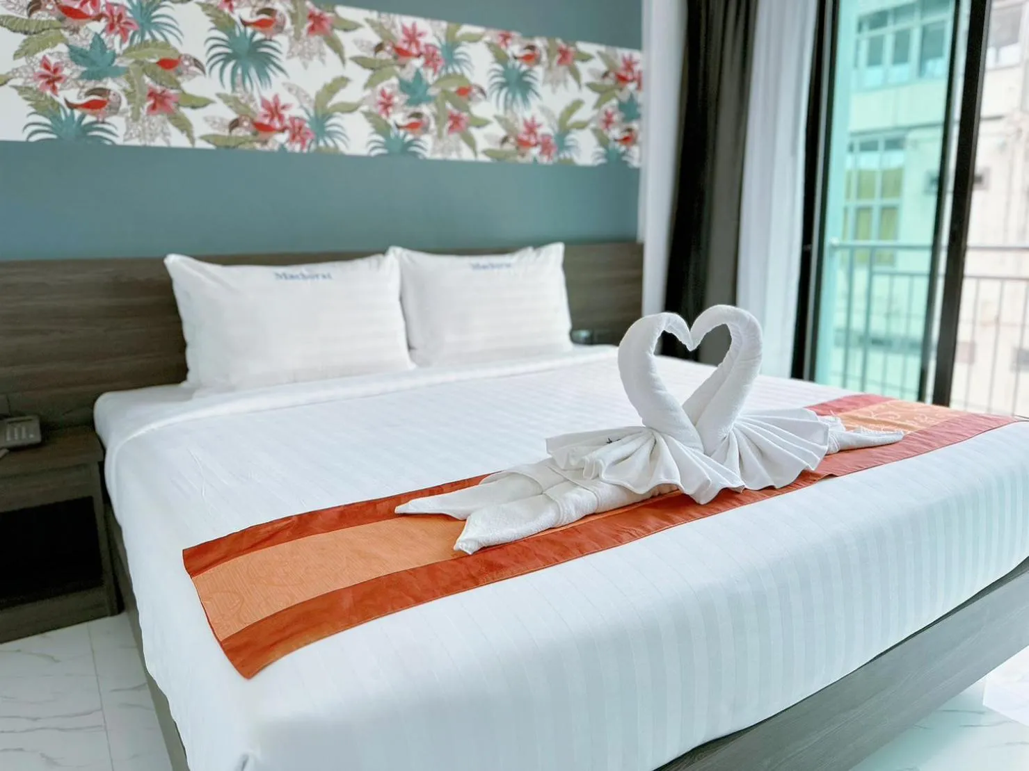 Bed in Machorat Aonang Resort at Aonang Beach Krabi