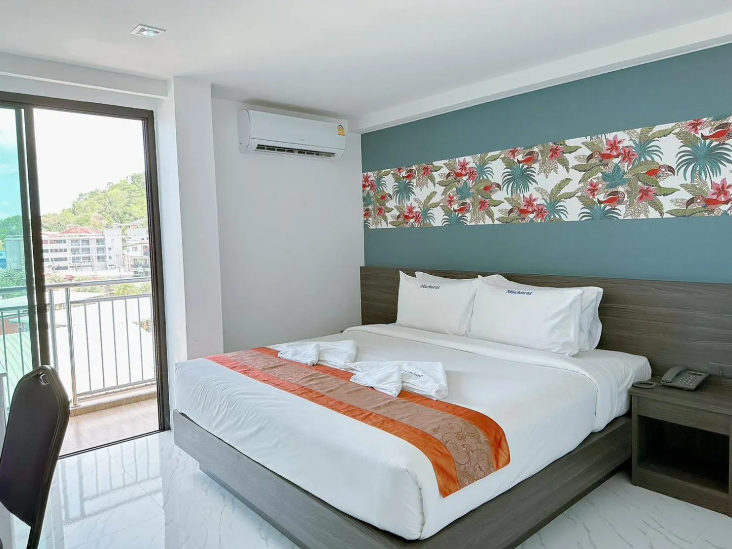 Bed in Machorat Aonang Resort at Aonang Beach Krabi