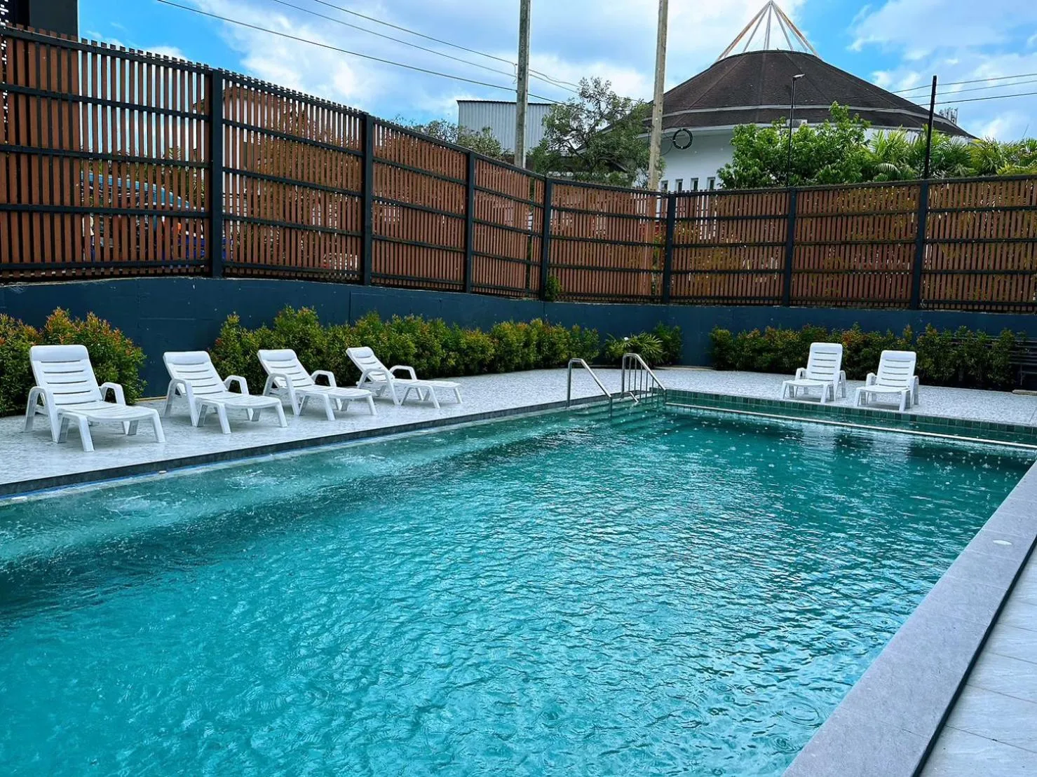 Pool view in Machorat Aonang Resort at Aonang Beach Krabi