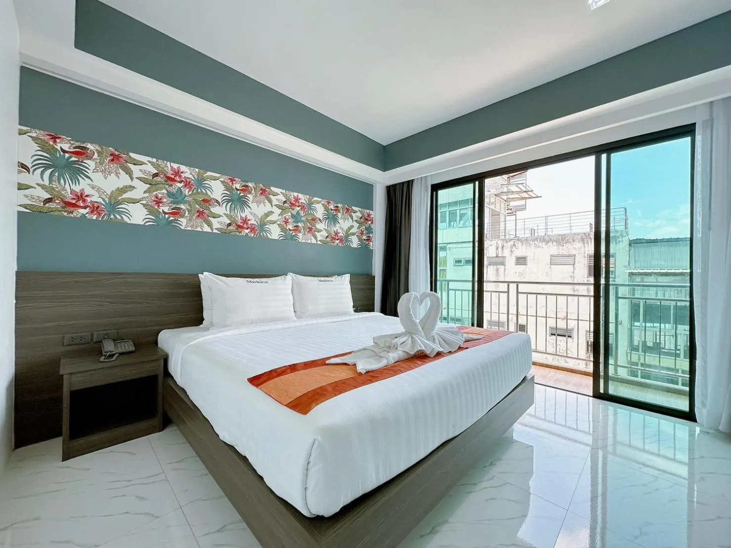 Bed in Machorat Aonang Resort at Aonang Beach Krabi