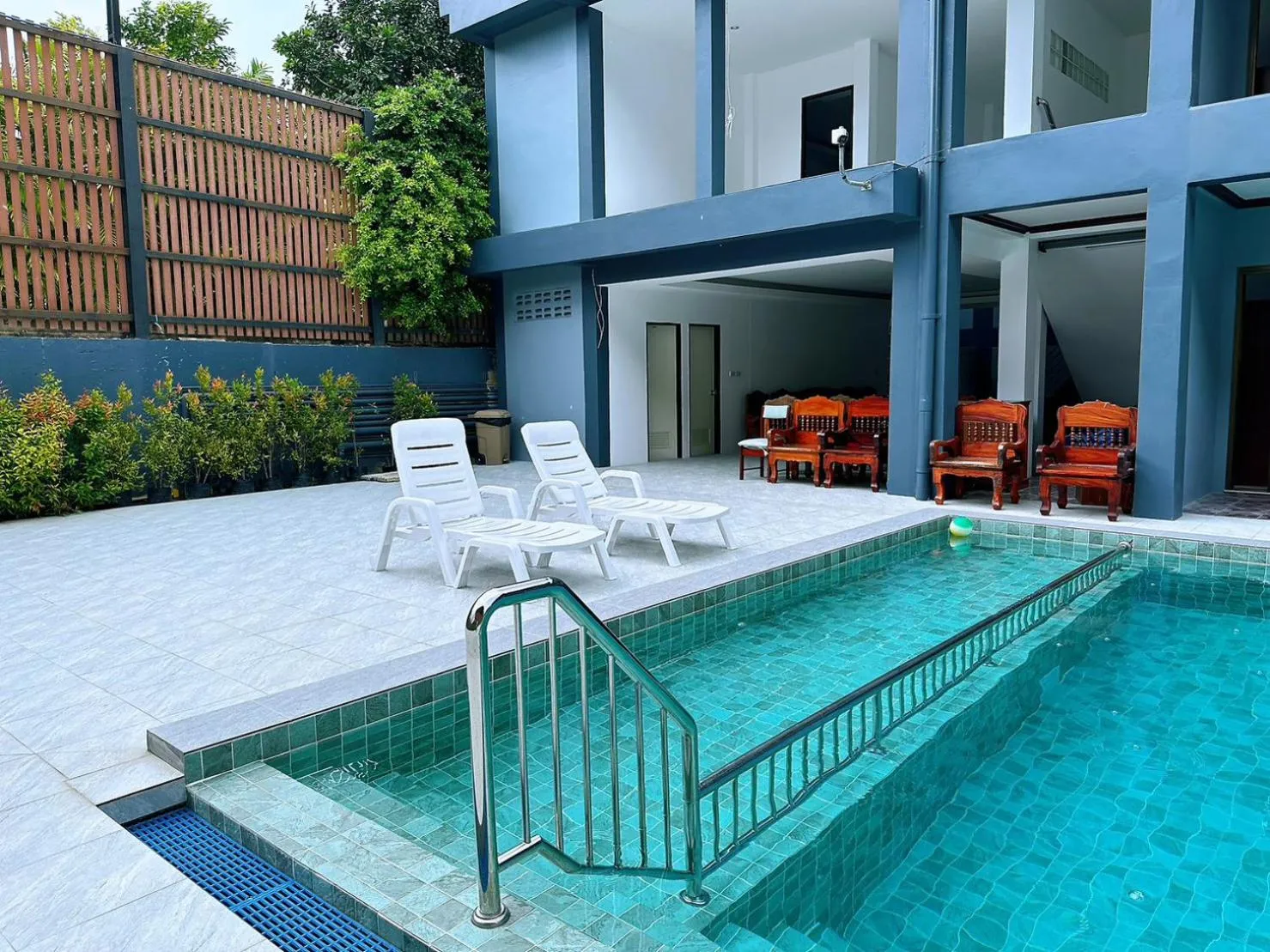 Swimming pool in Machorat Aonang Resort at Aonang Beach Krabi