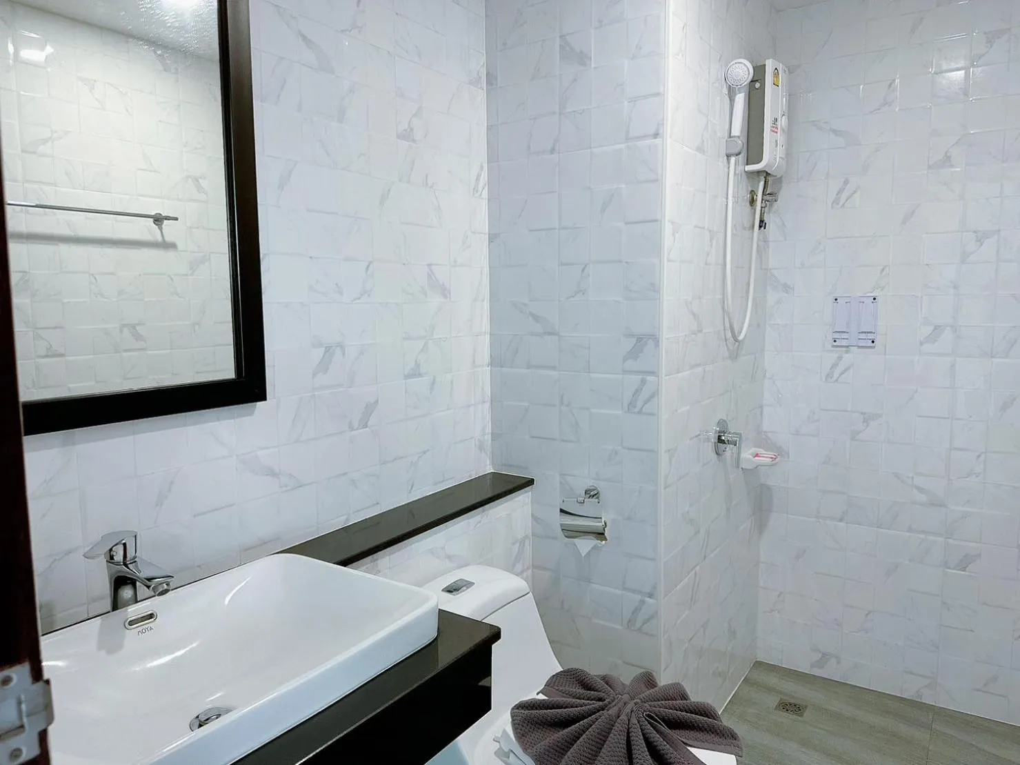 Shower in Machorat Aonang Resort at Aonang Beach Krabi