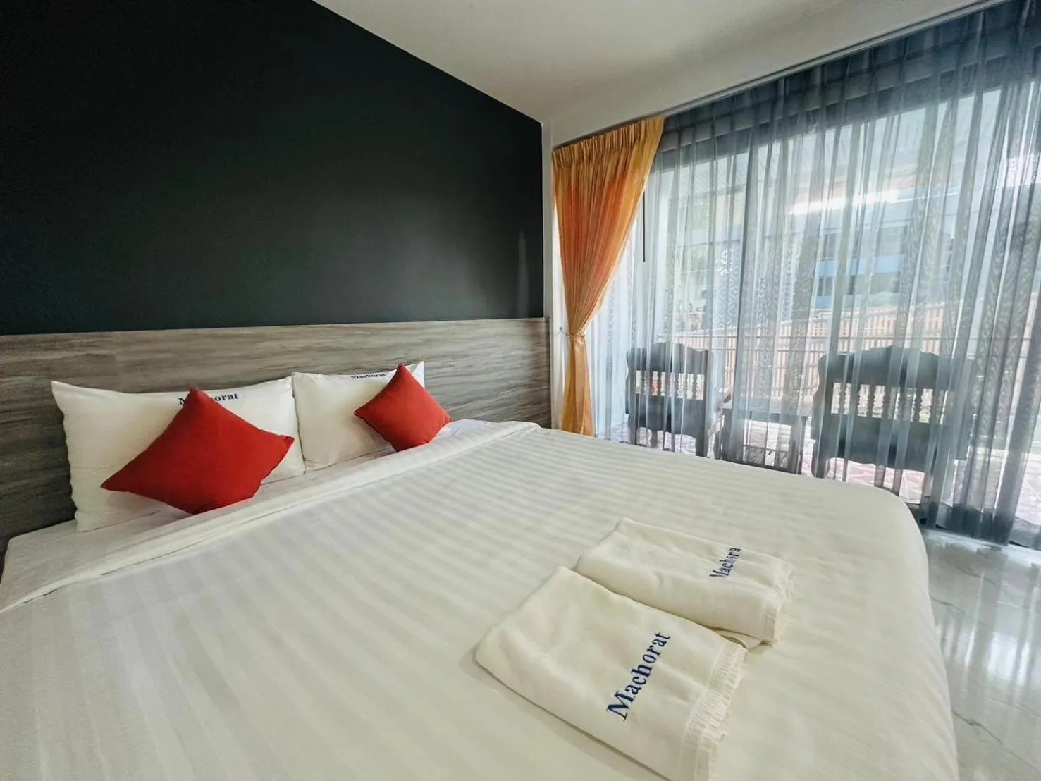 Bed in Machorat Aonang Resort at Aonang Beach Krabi