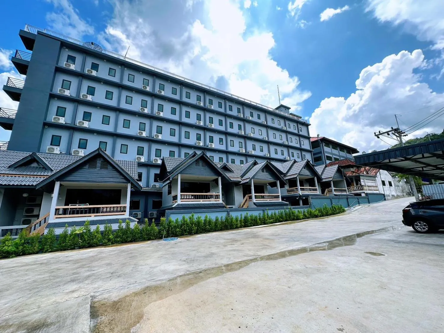 Property building in Machorat Aonang Resort at Aonang Beach Krabi