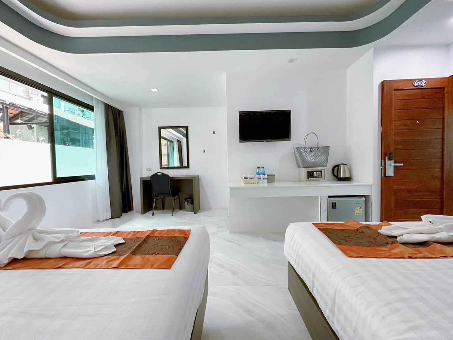 TV and multimedia, Bed in Machorat Aonang Resort at Aonang Beach Krabi