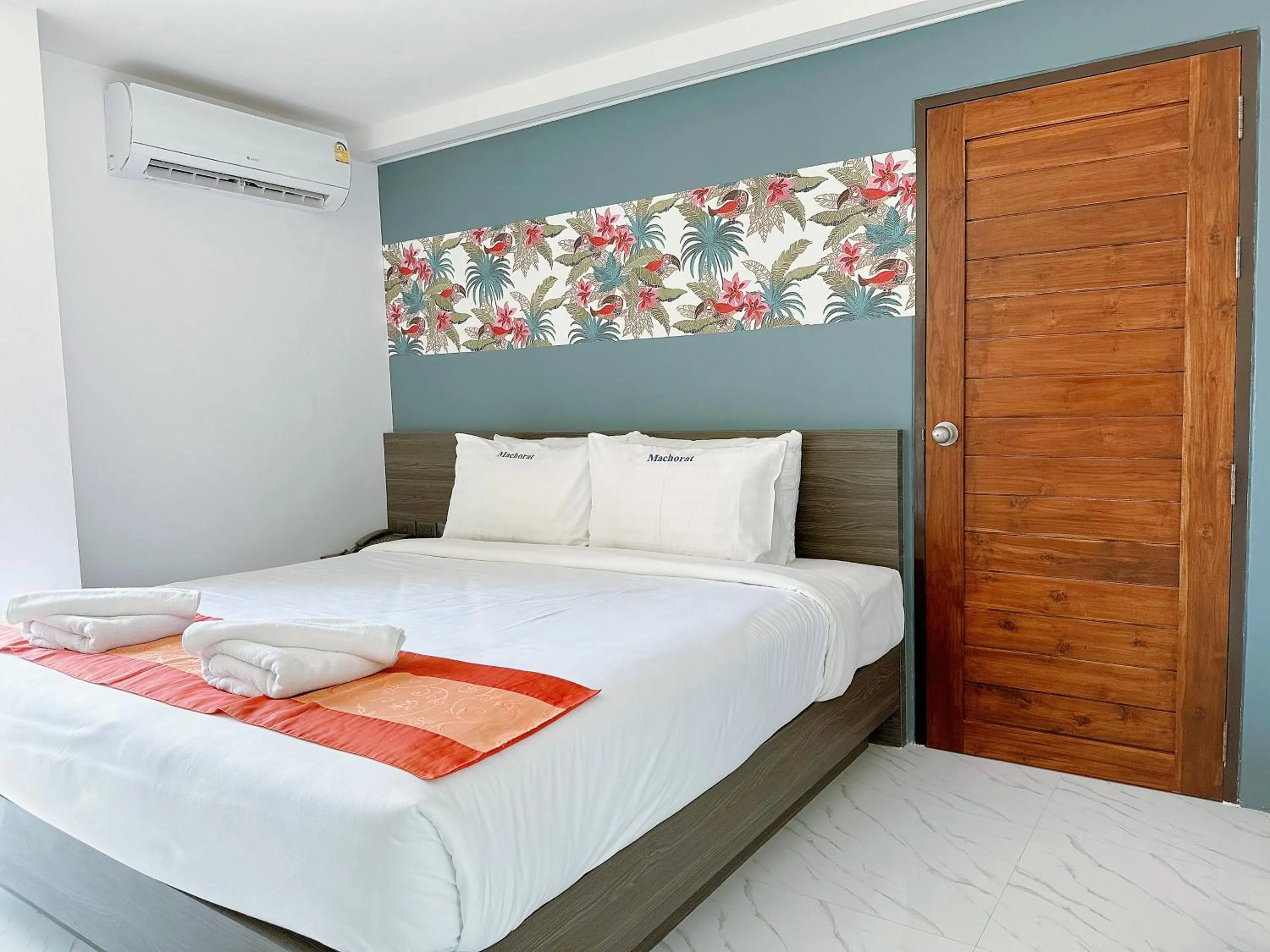 Bed in Machorat Aonang Resort at Aonang Beach Krabi