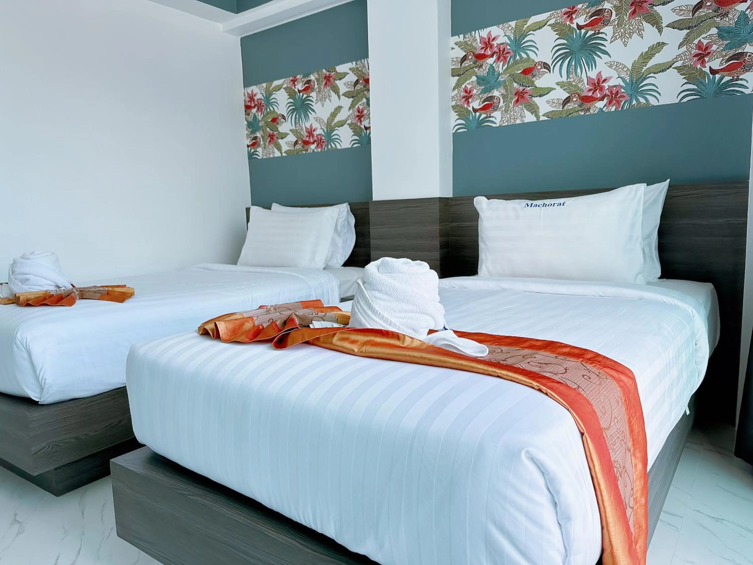 Bedroom, Bed in Machorat Aonang Resort at Aonang Beach Krabi