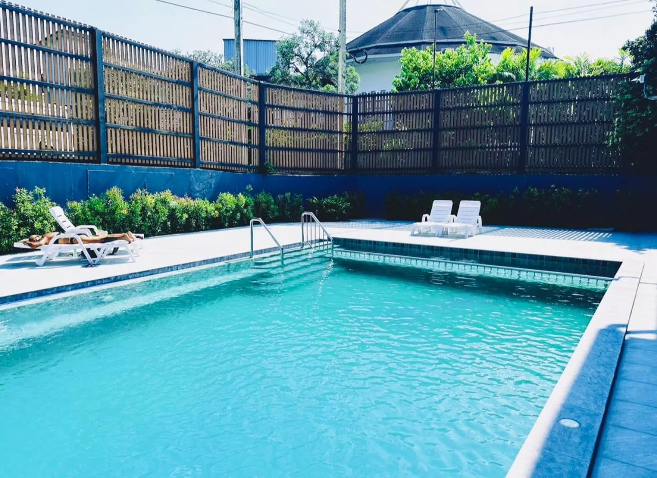 Swimming pool in Machorat Aonang Resort at Aonang Beach Krabi