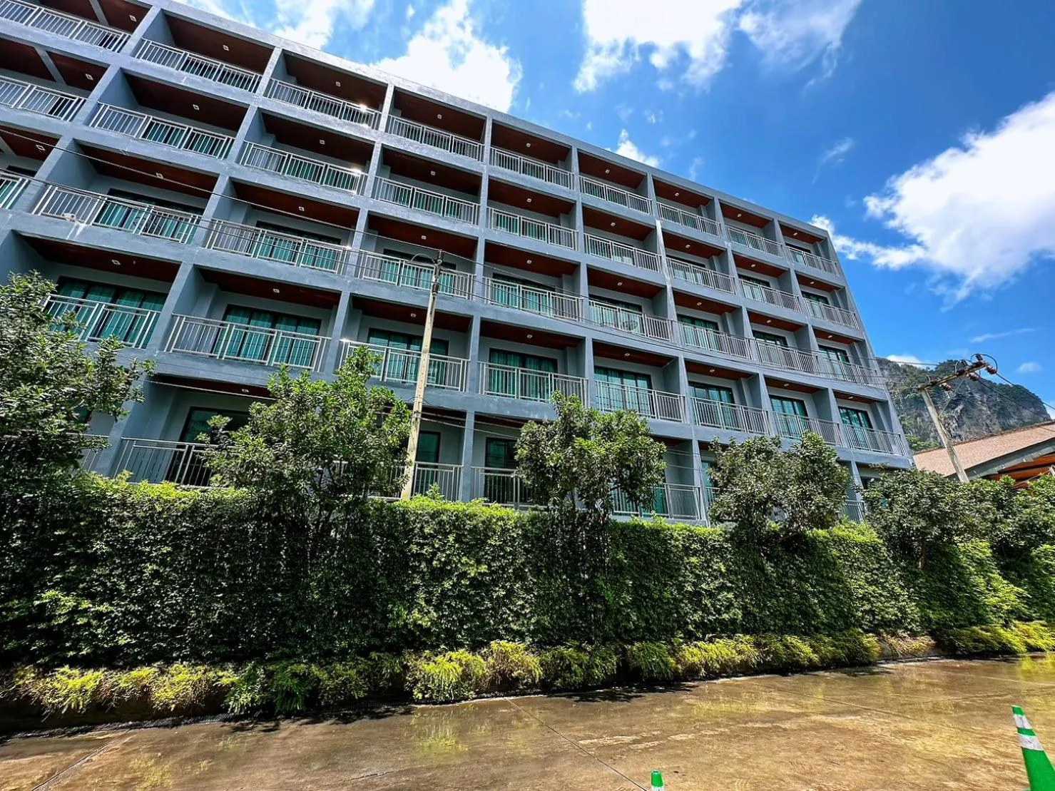 Property building in Machorat Aonang Resort at Aonang Beach Krabi