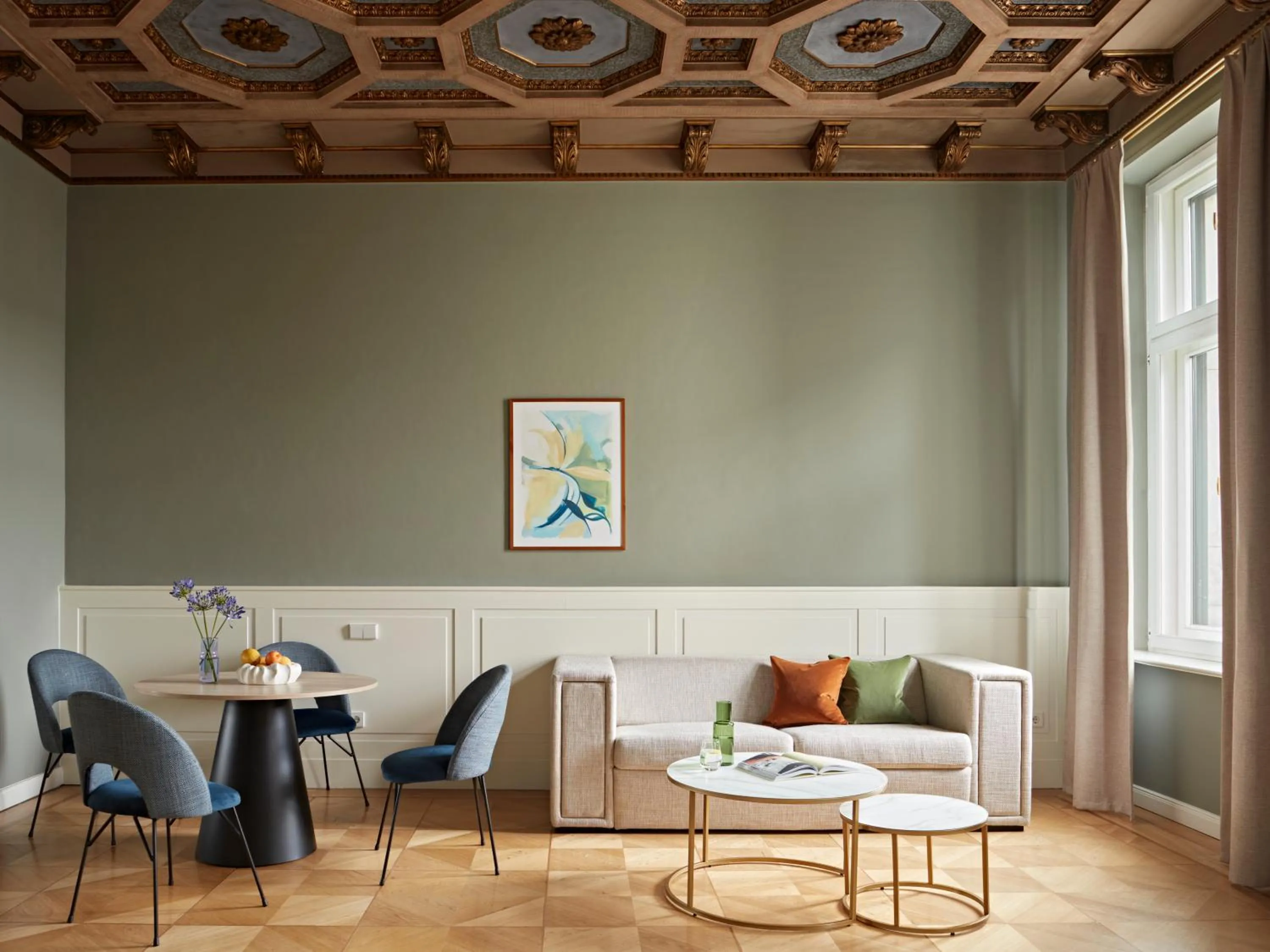 Living room in Numa Berlin Arc