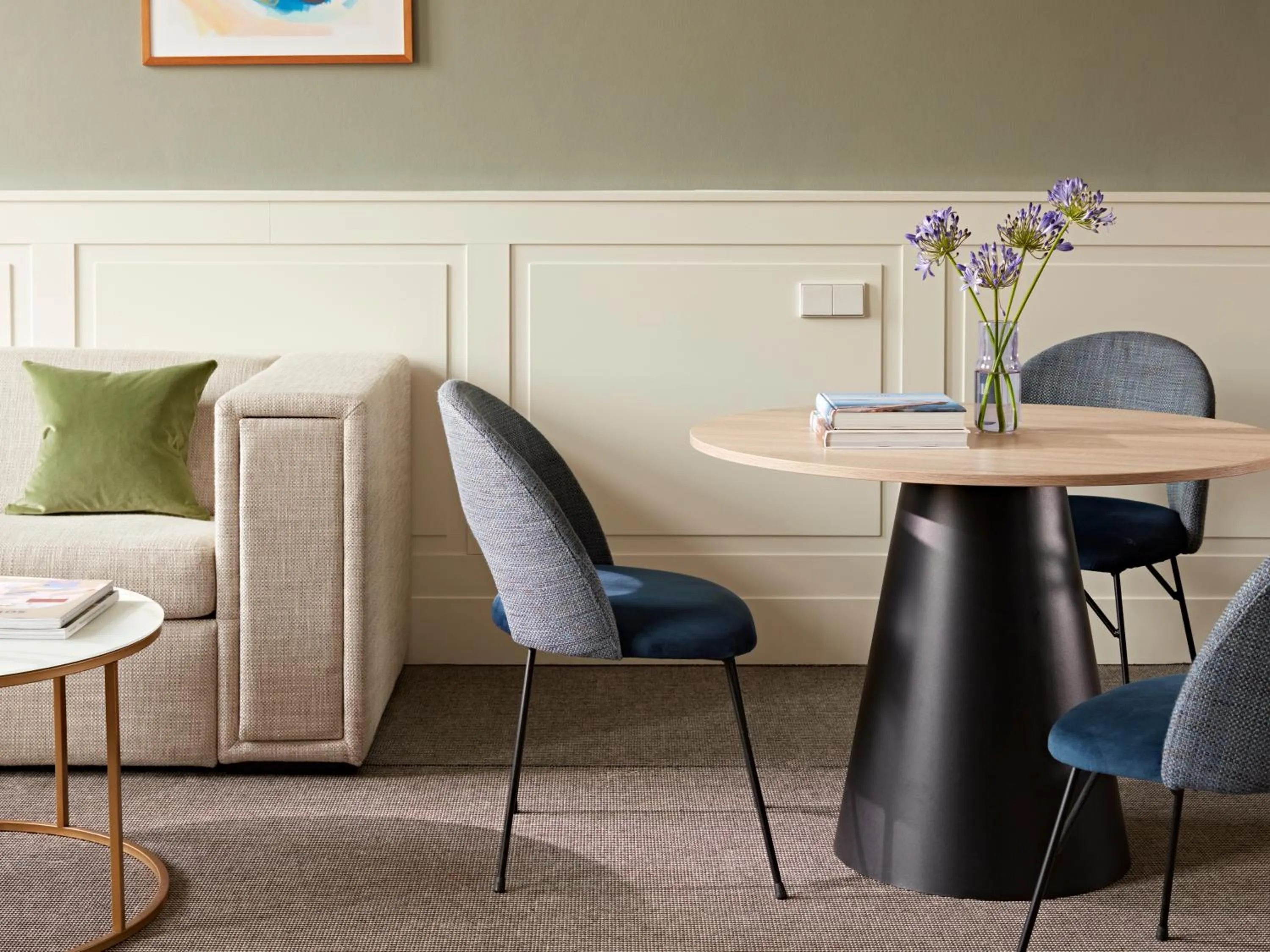 Seating area in Numa Berlin Arc