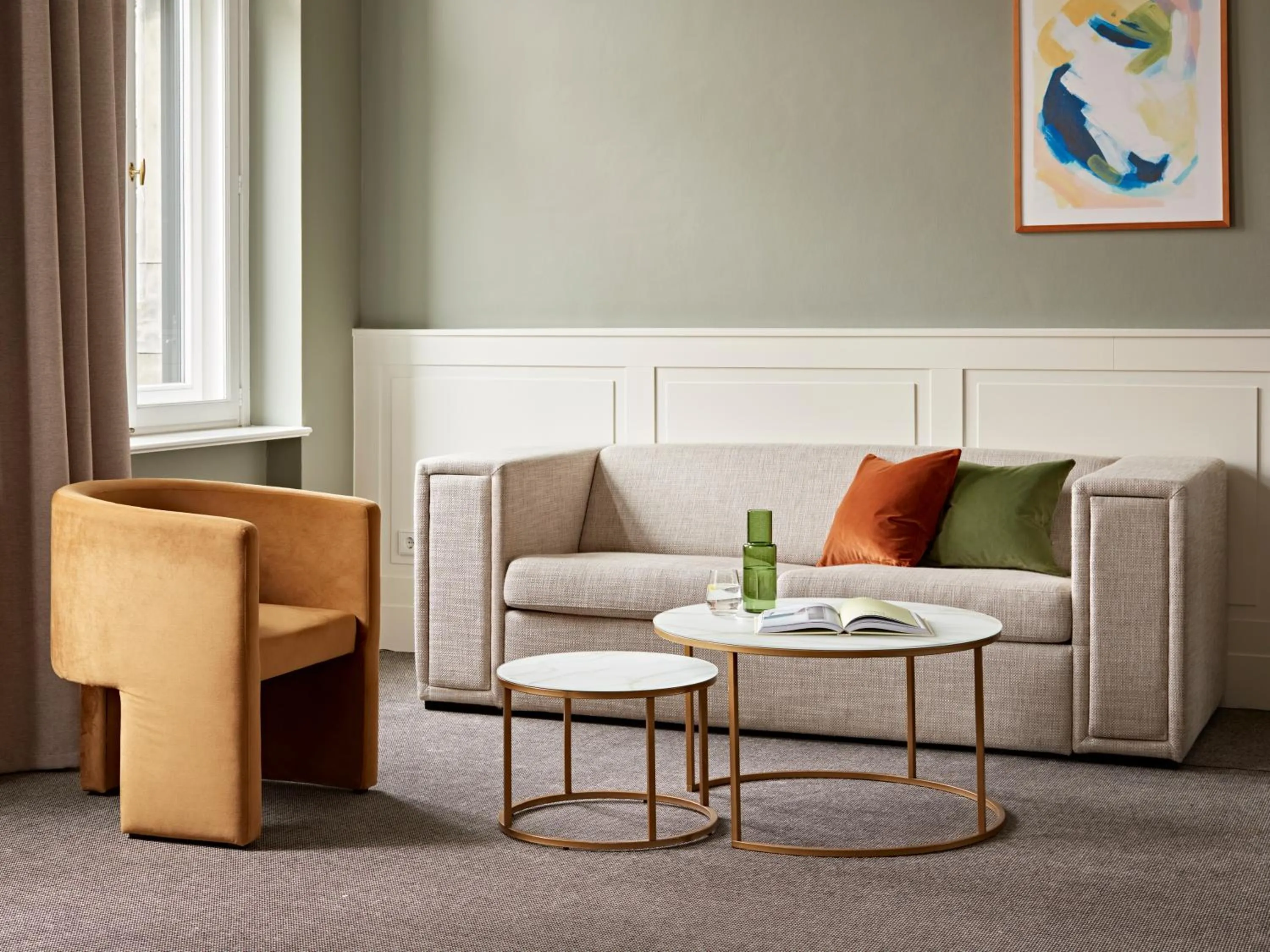 Living room in Numa Berlin Arc