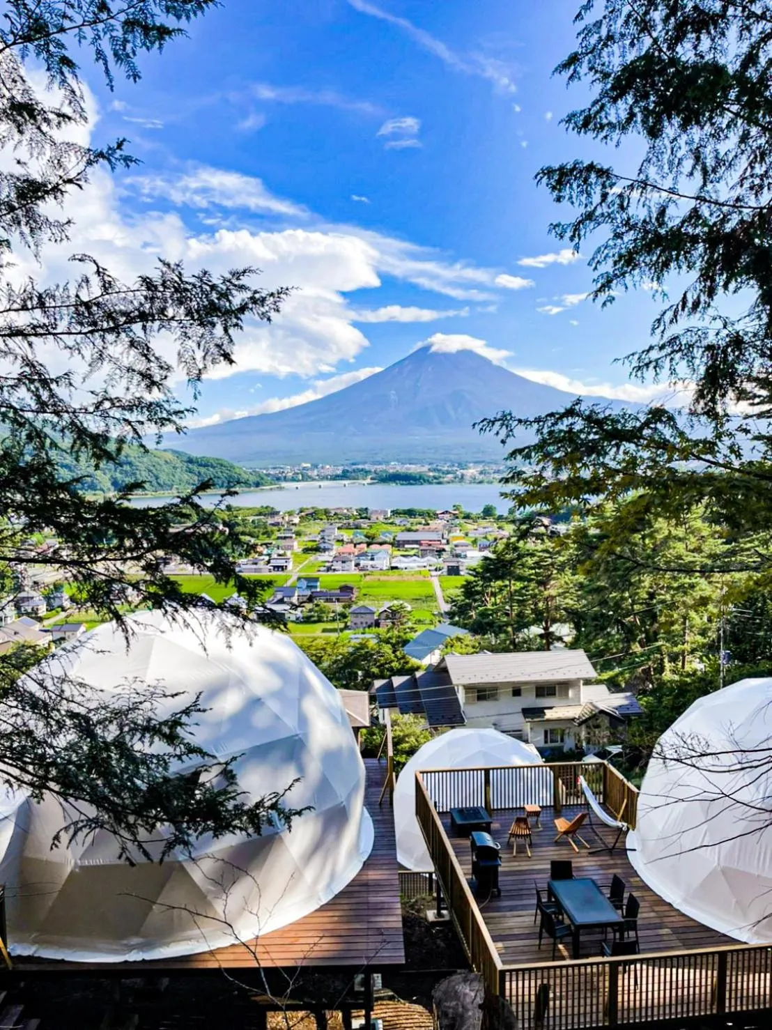 Property building in Mt.Fujiグランピングテラス　嶺乃華
