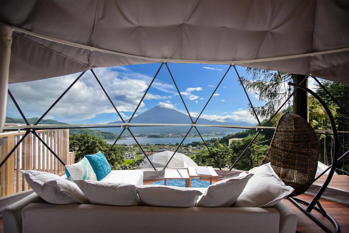 Day in Mt.Fujiグランピングテラス　嶺乃華