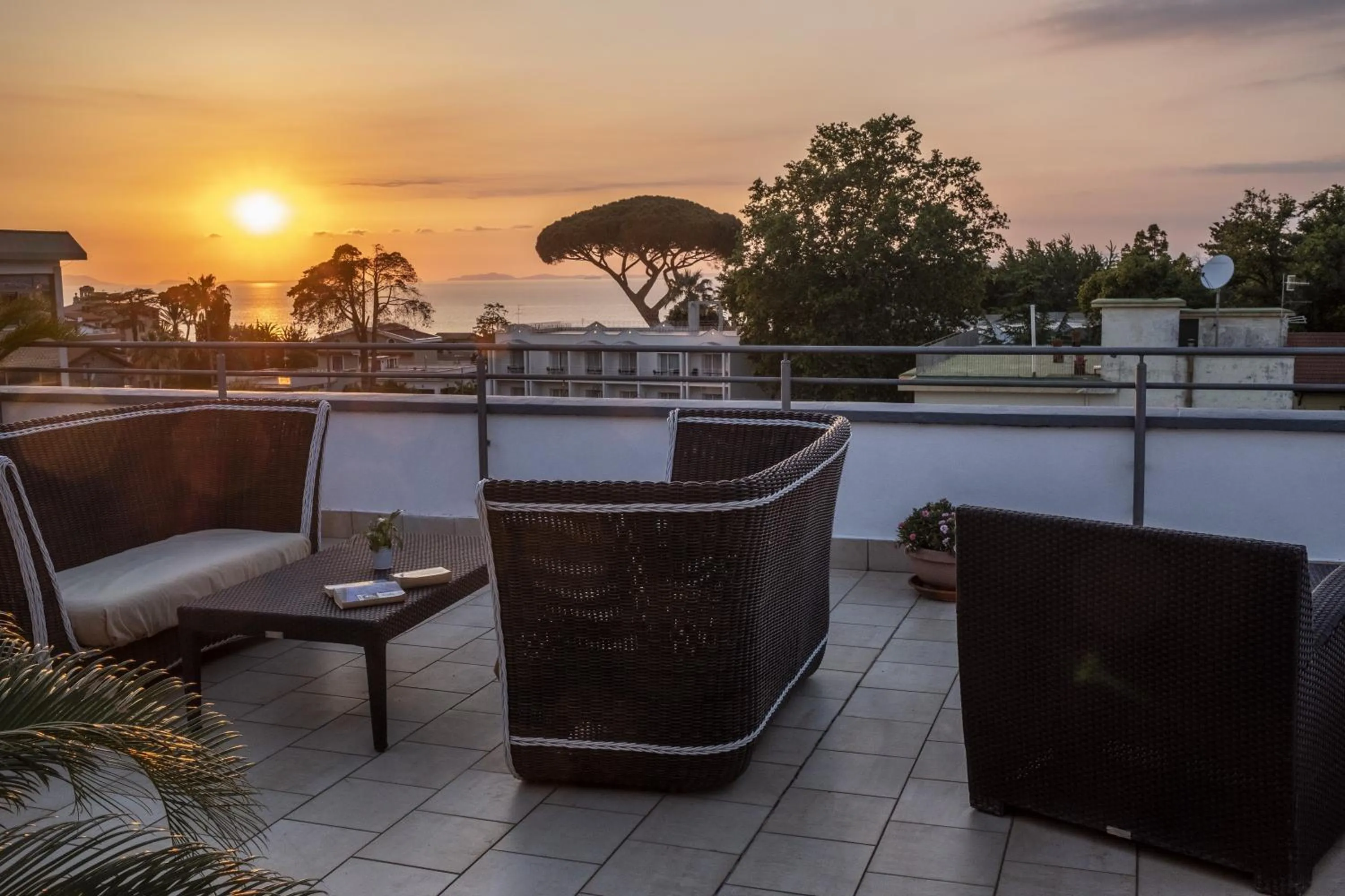Balcony/Terrace in Hotel La Pergola