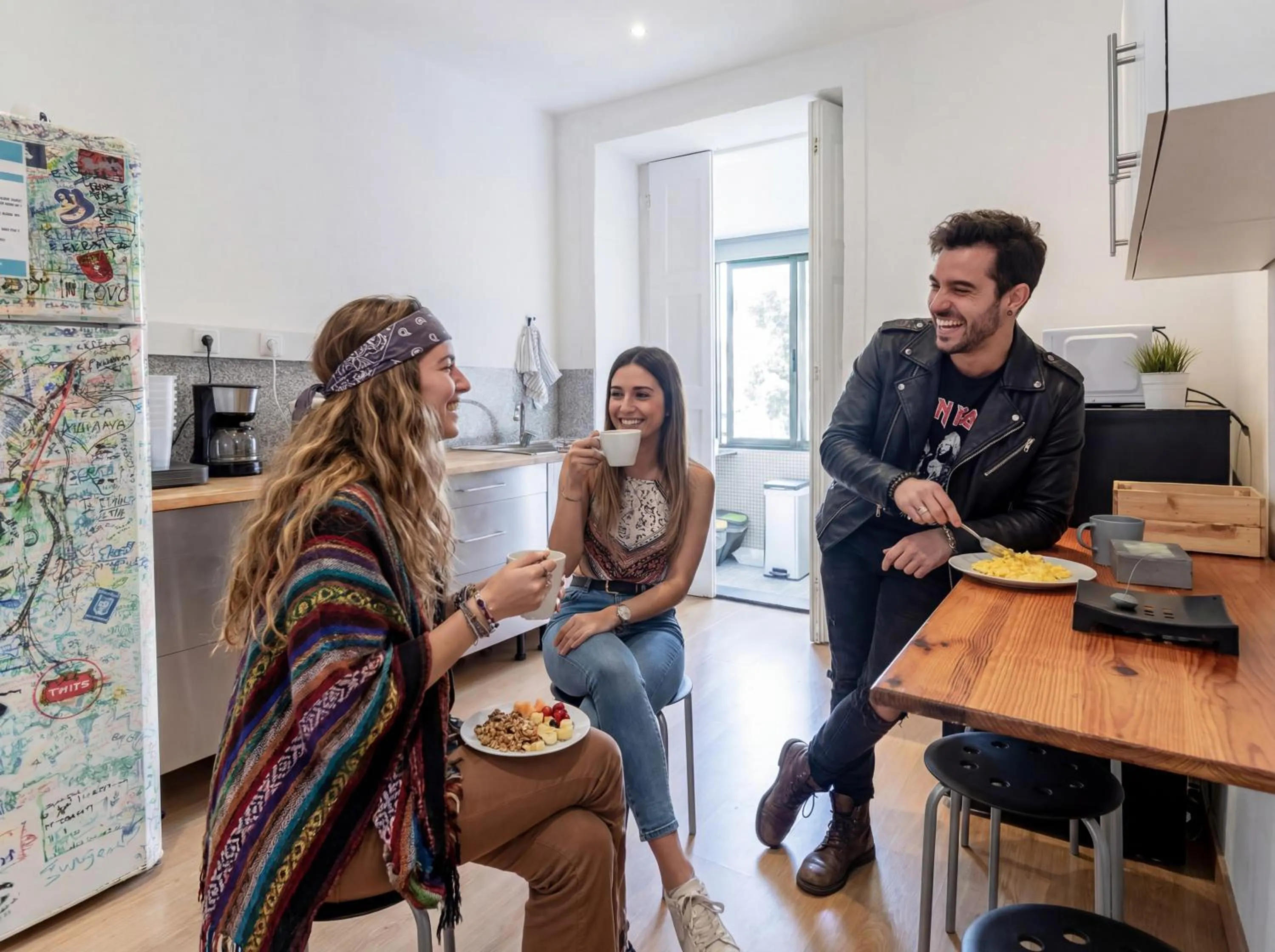 People in Invictus Hostel