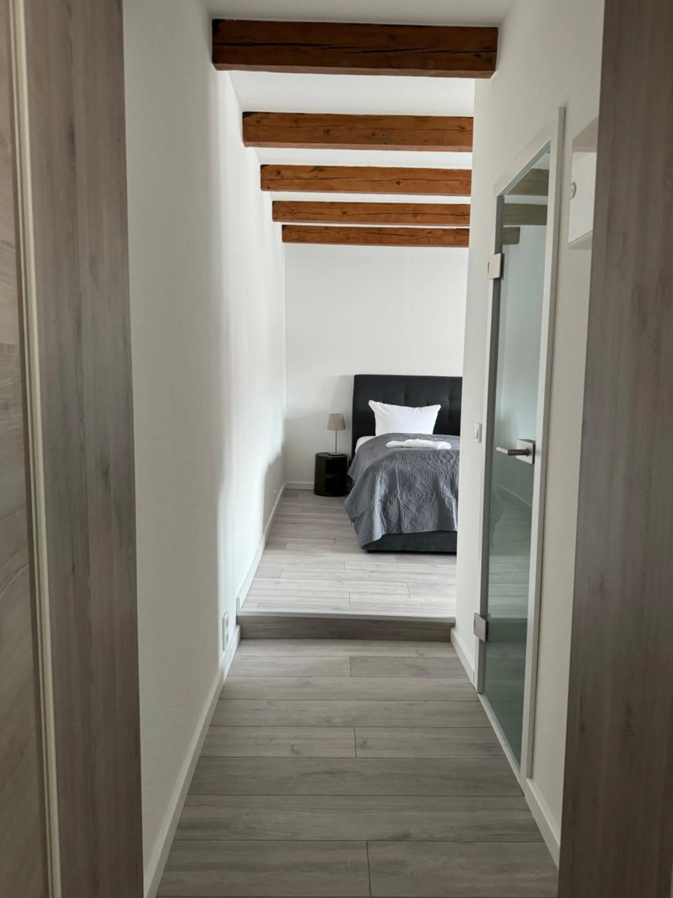 Bed in Hotel Bregenz