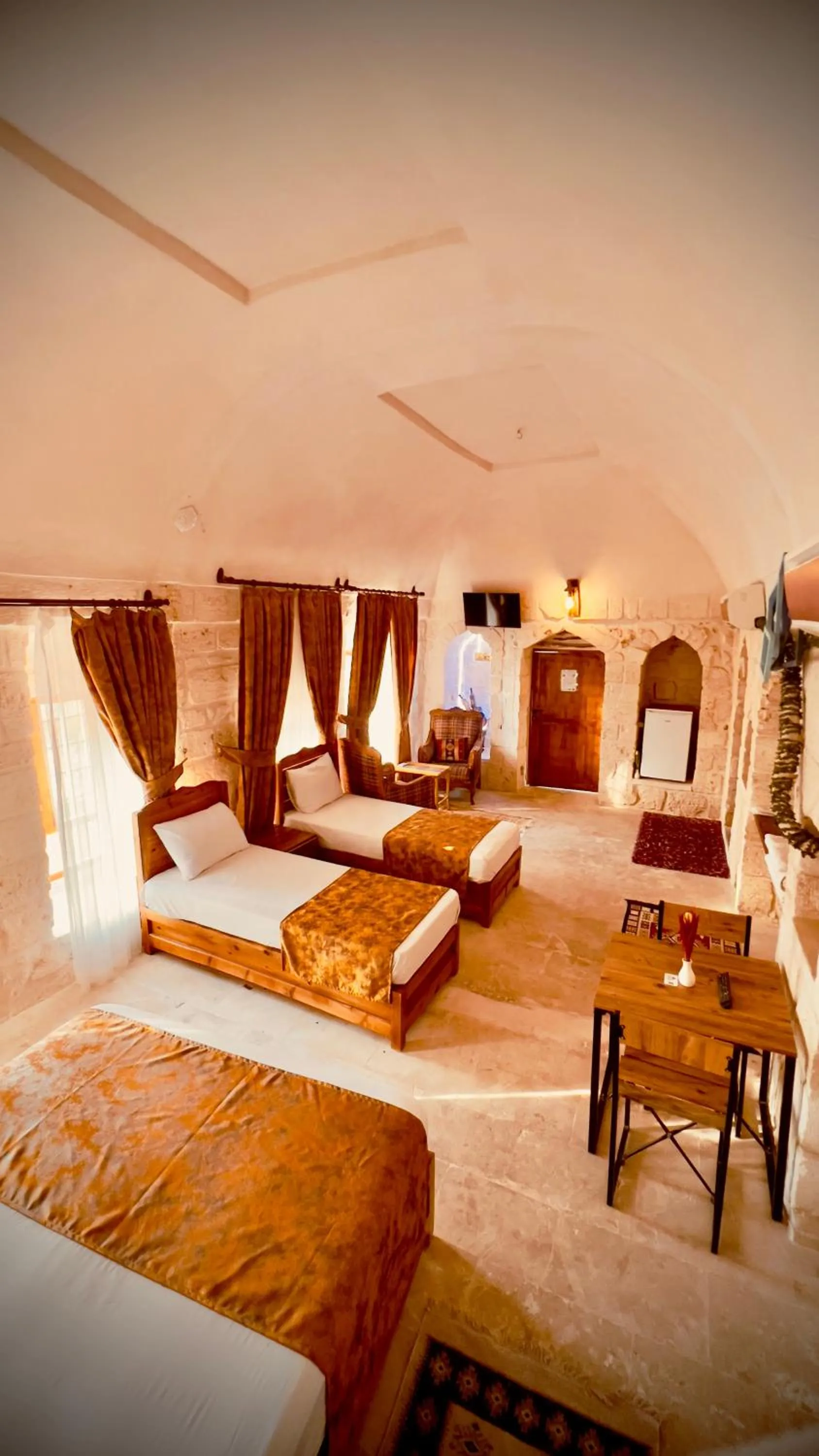 Bed in Mons Masius Hotel Teras