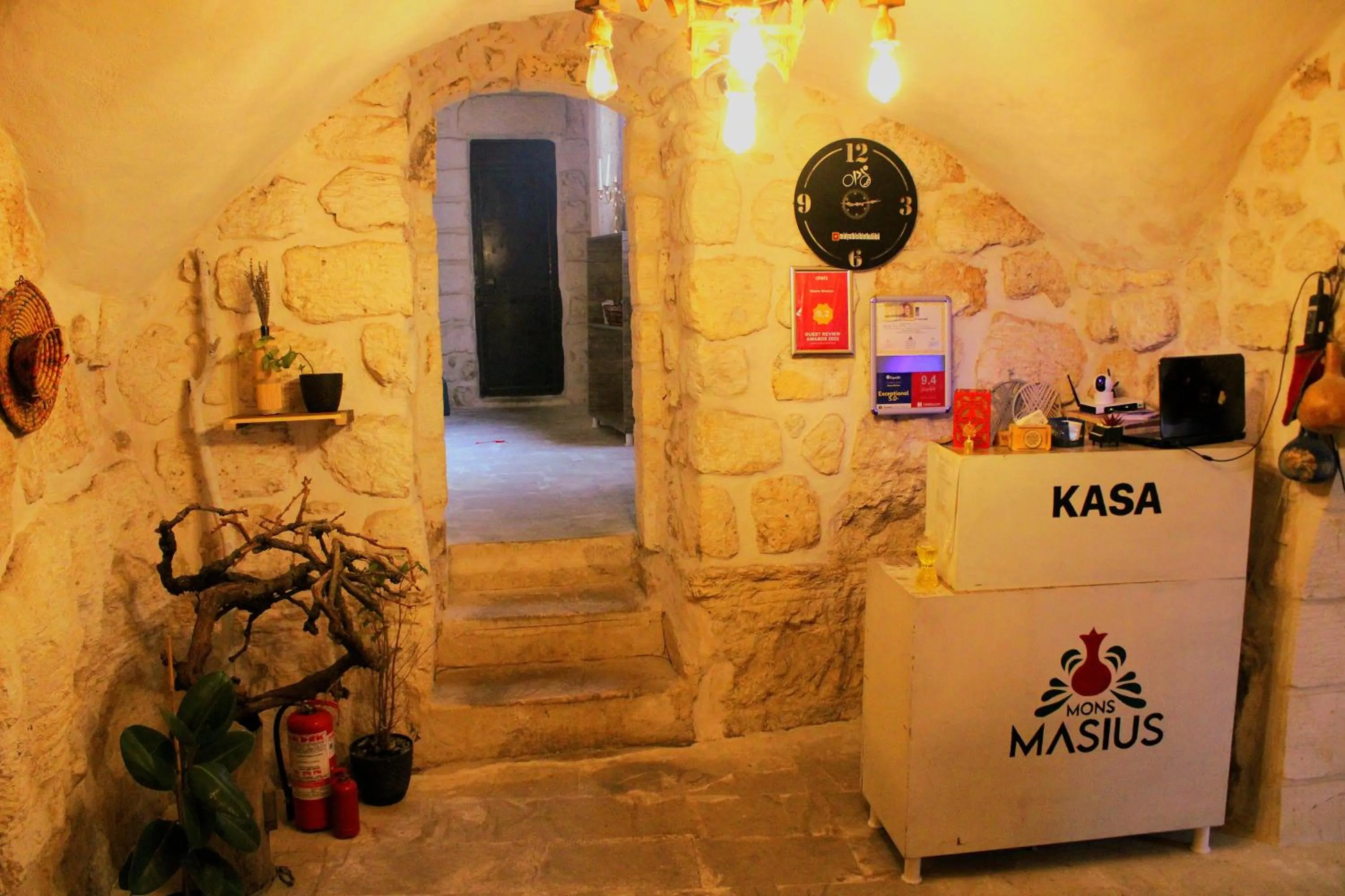 Facade/entrance in Mons Masius Hotel Teras