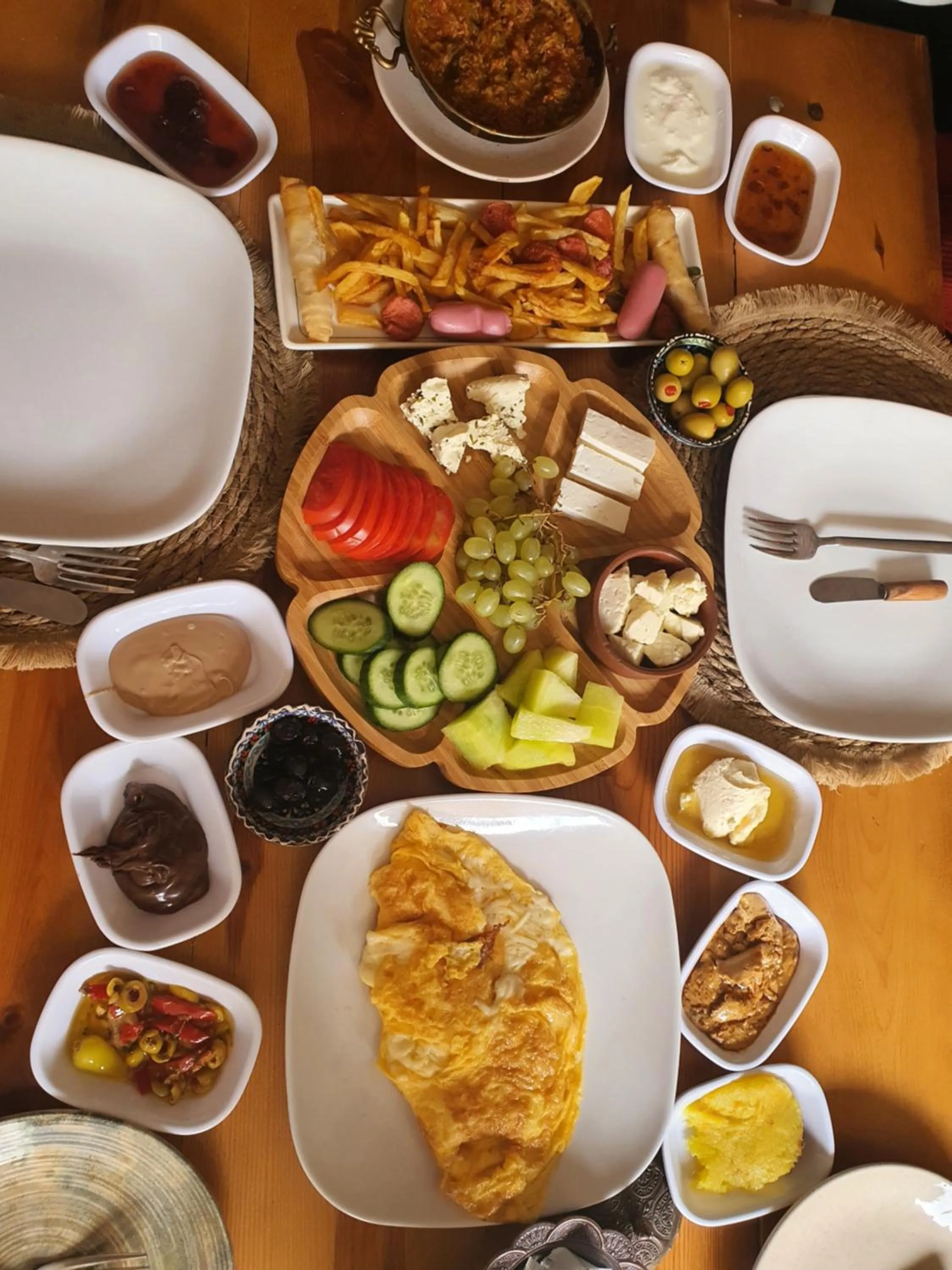 Restaurant/places to eat in Mons Masius Hotel Teras