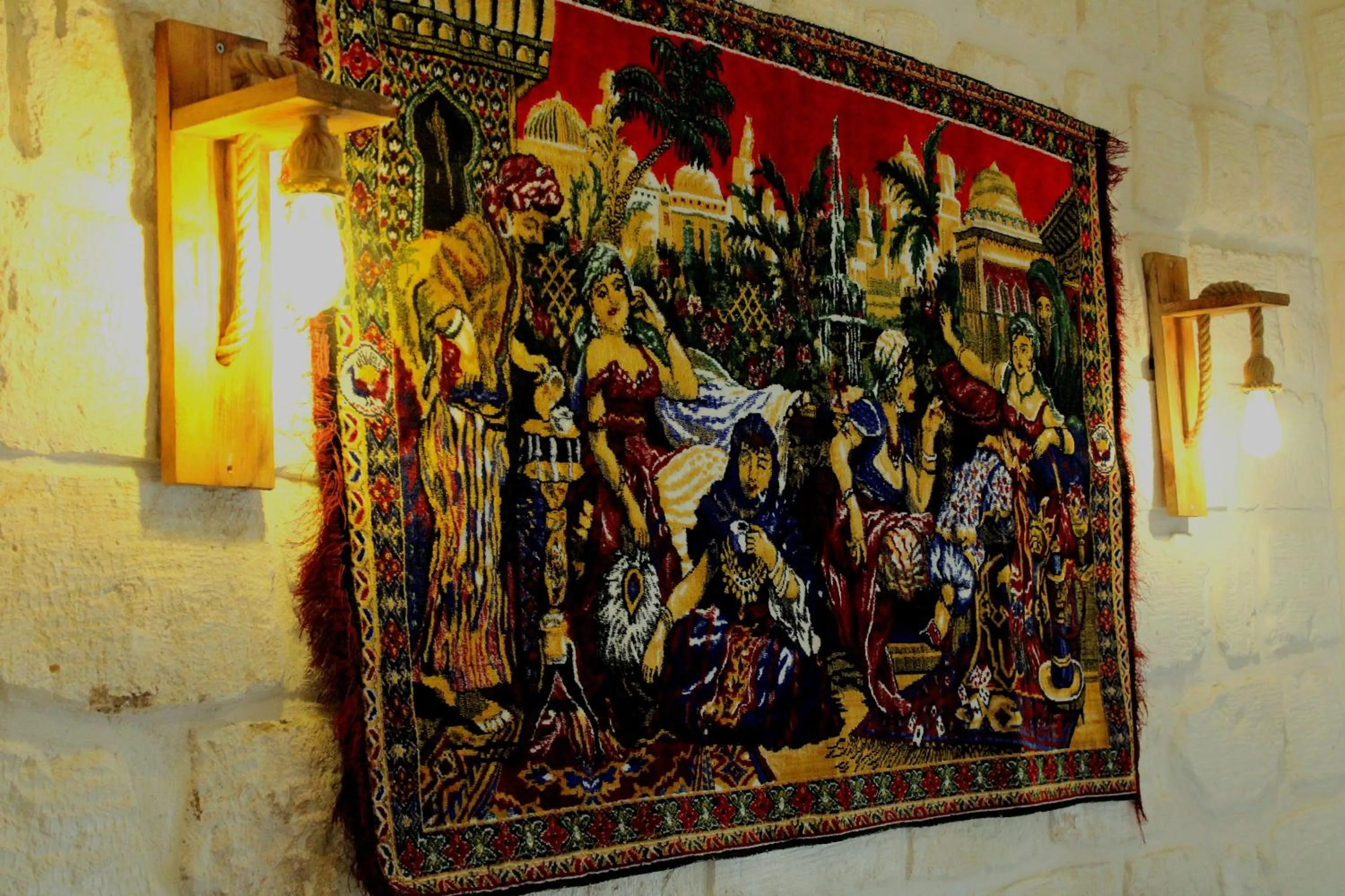 Decorative detail in Mons Masius Hotel Teras