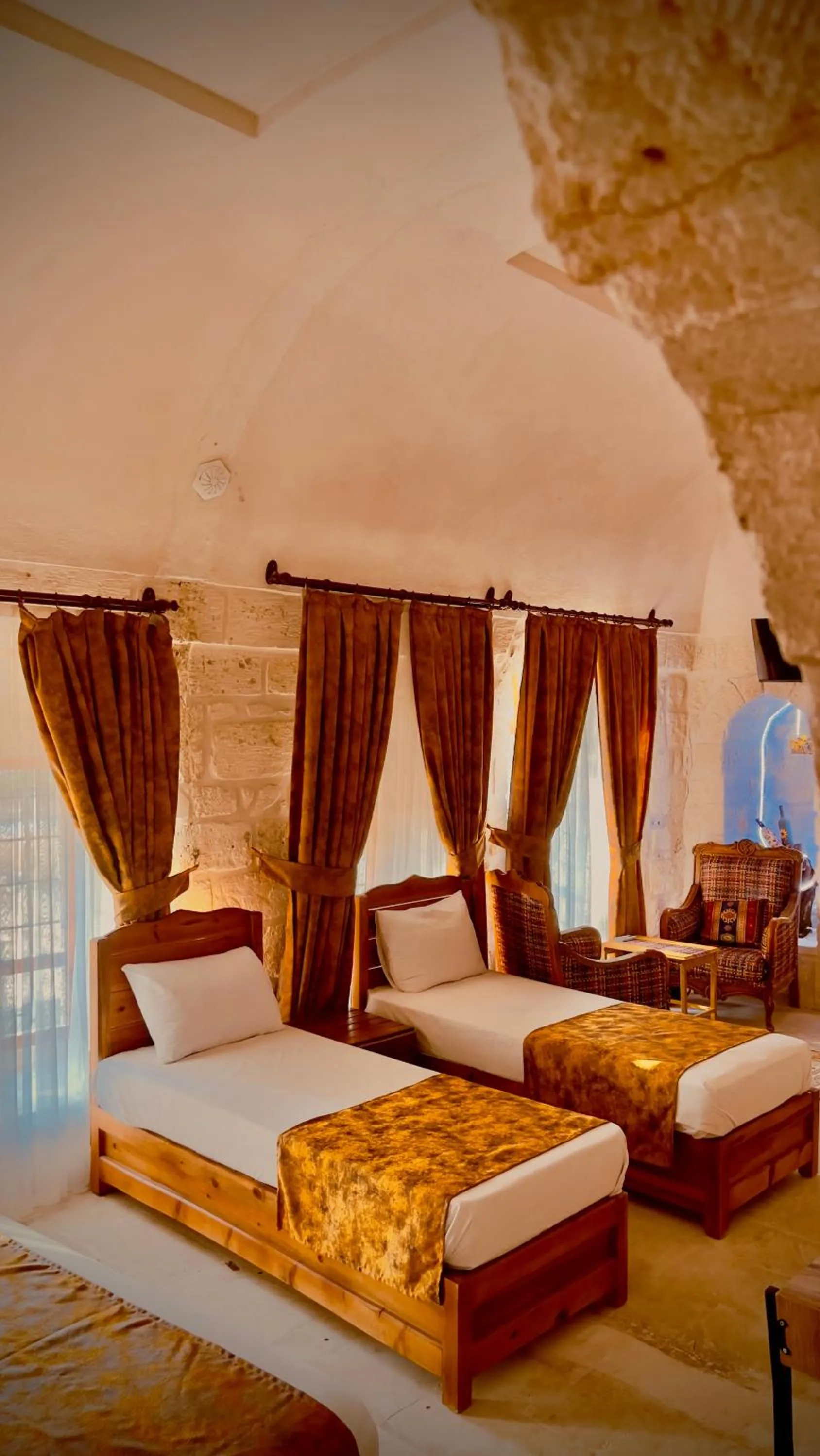 Bedroom, Bed in Mons Masius Hotel Teras