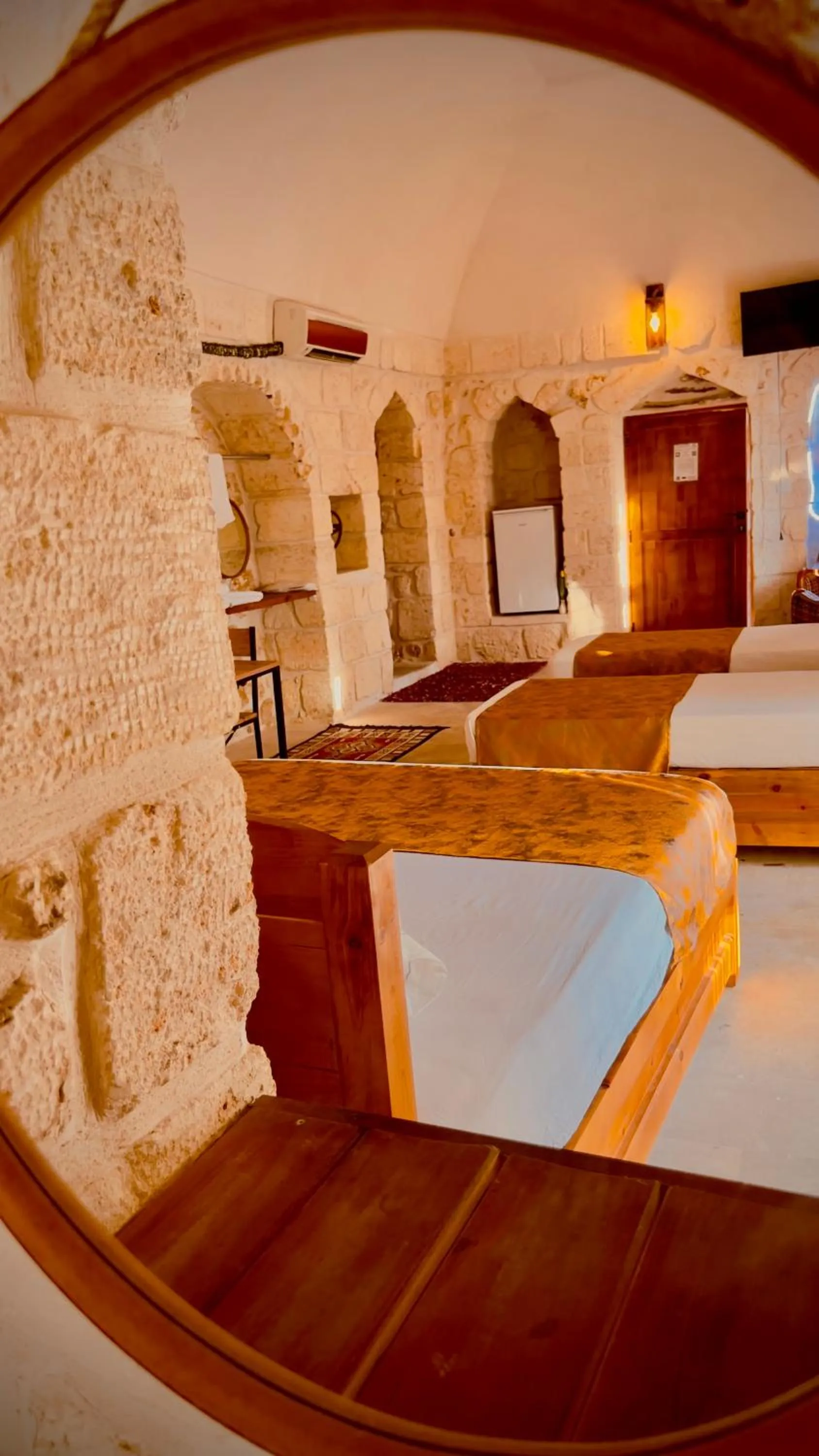 Bed in Mons Masius Hotel Teras