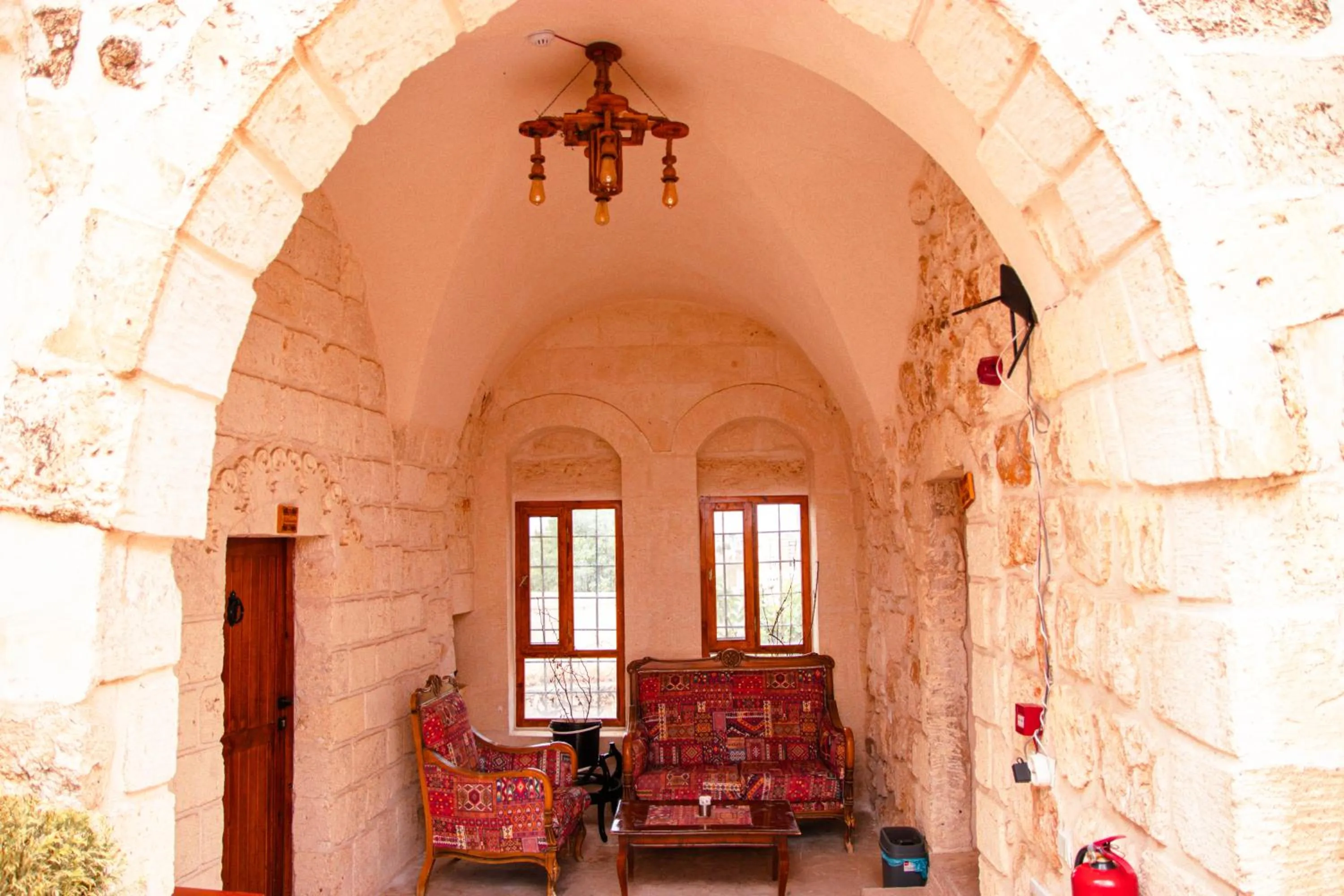 Balcony/Terrace in Mons Masius Hotel Teras