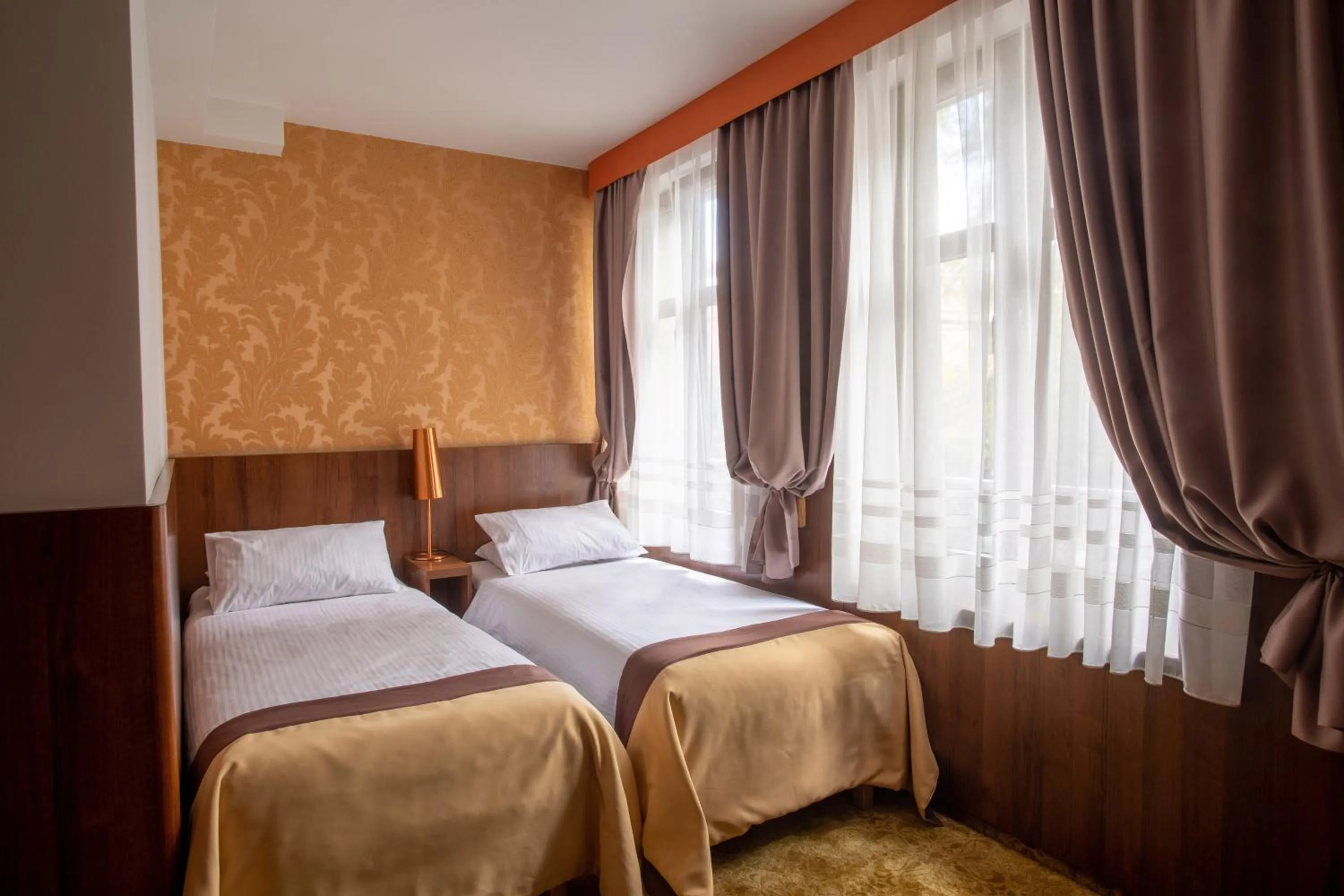 Bed in David Boutique ApartHotel