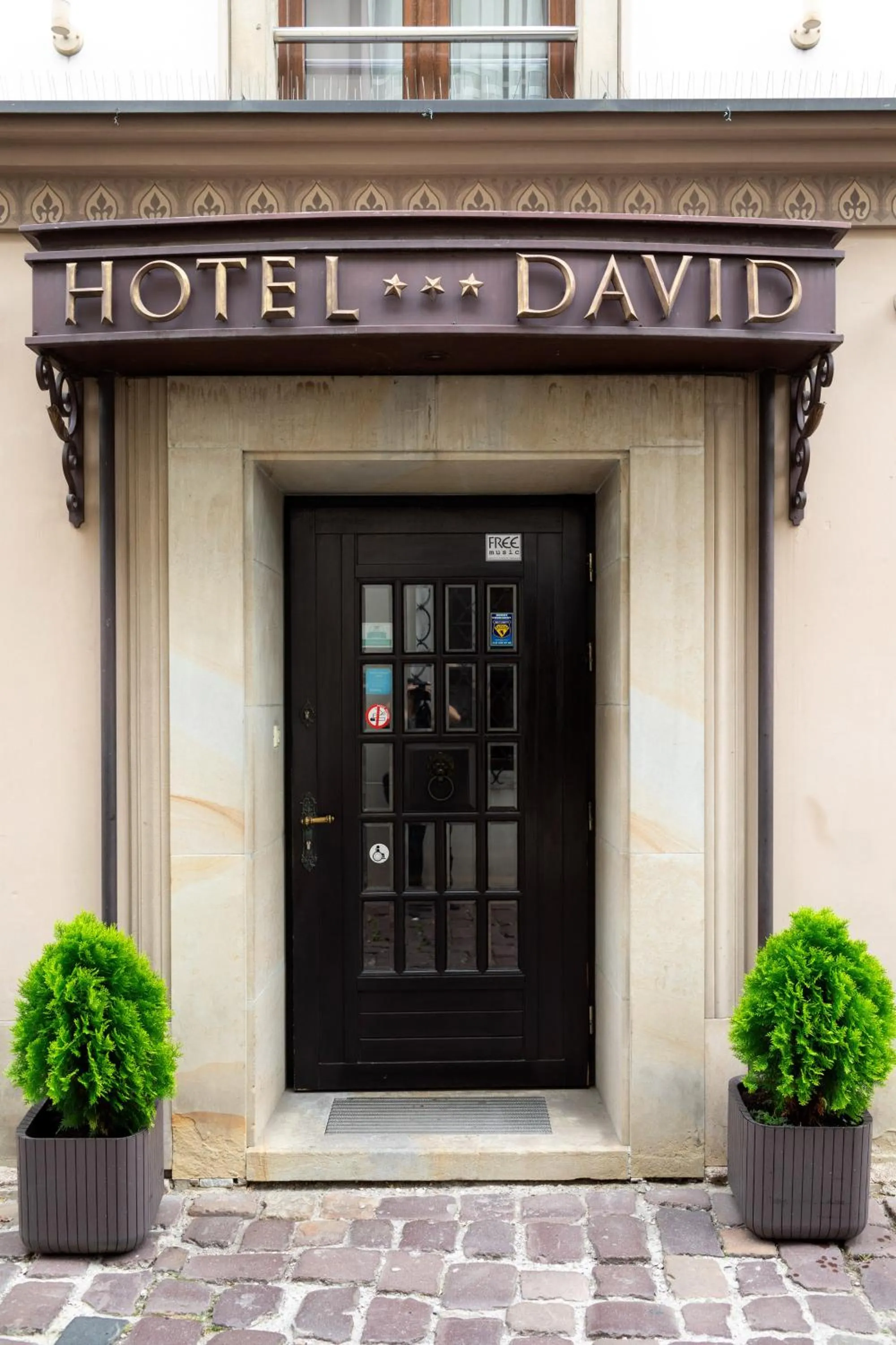 Facade/entrance in David Boutique ApartHotel
