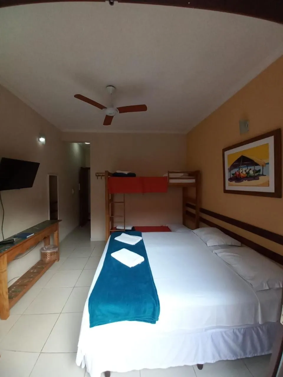 Bed in Pousada Villa Verano