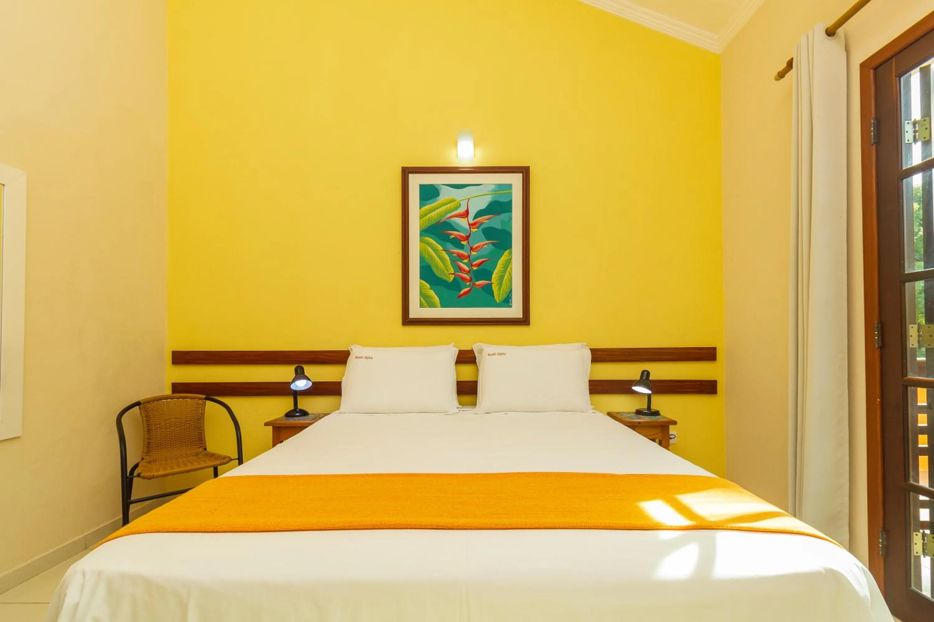 Bed in Pousada Villa Verano