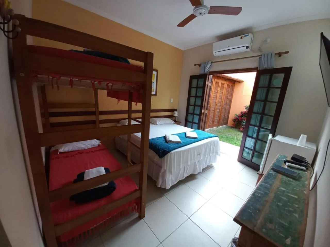 Bed in Pousada Villa Verano