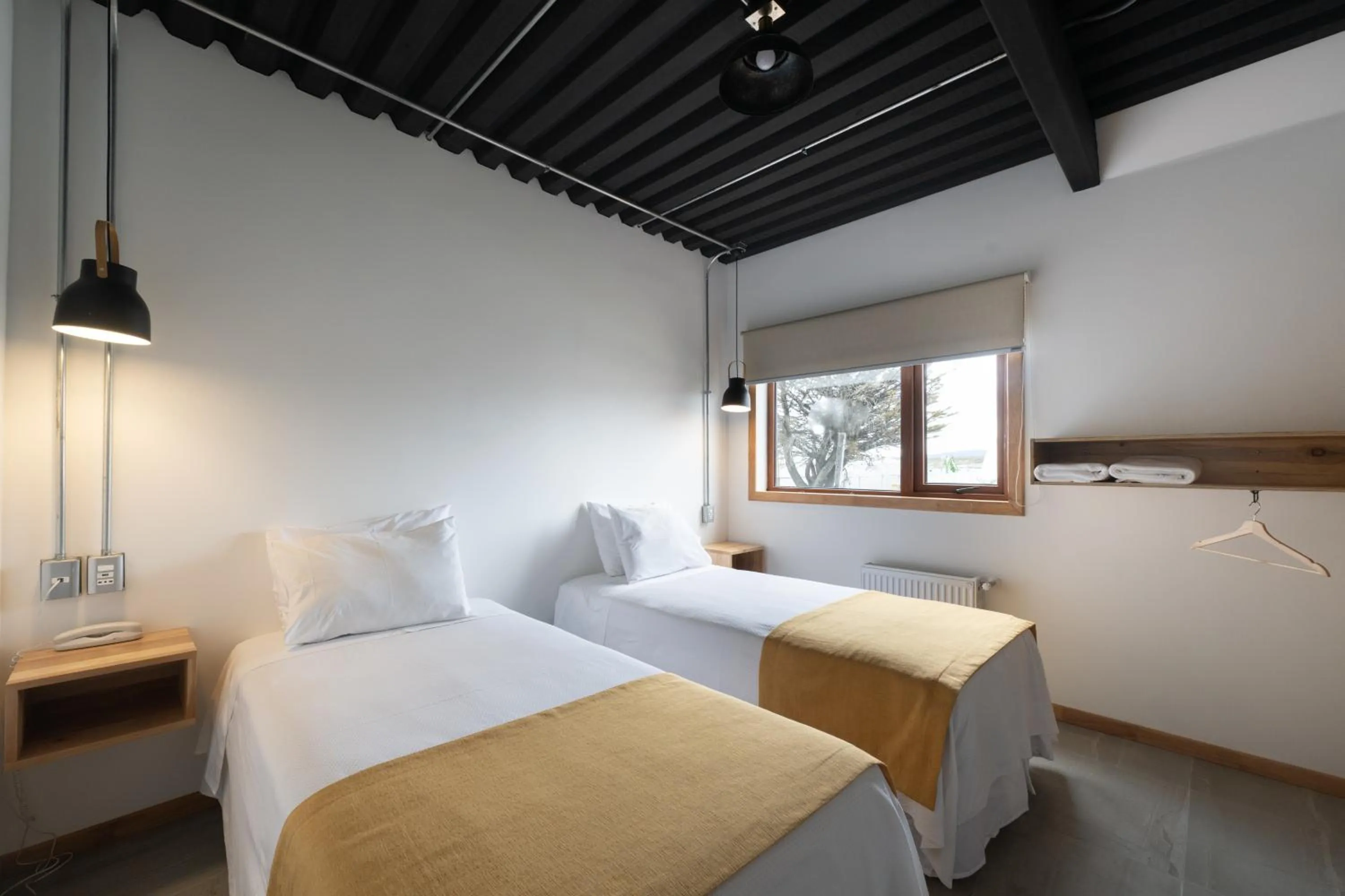 Bed in Hotel Big Sur