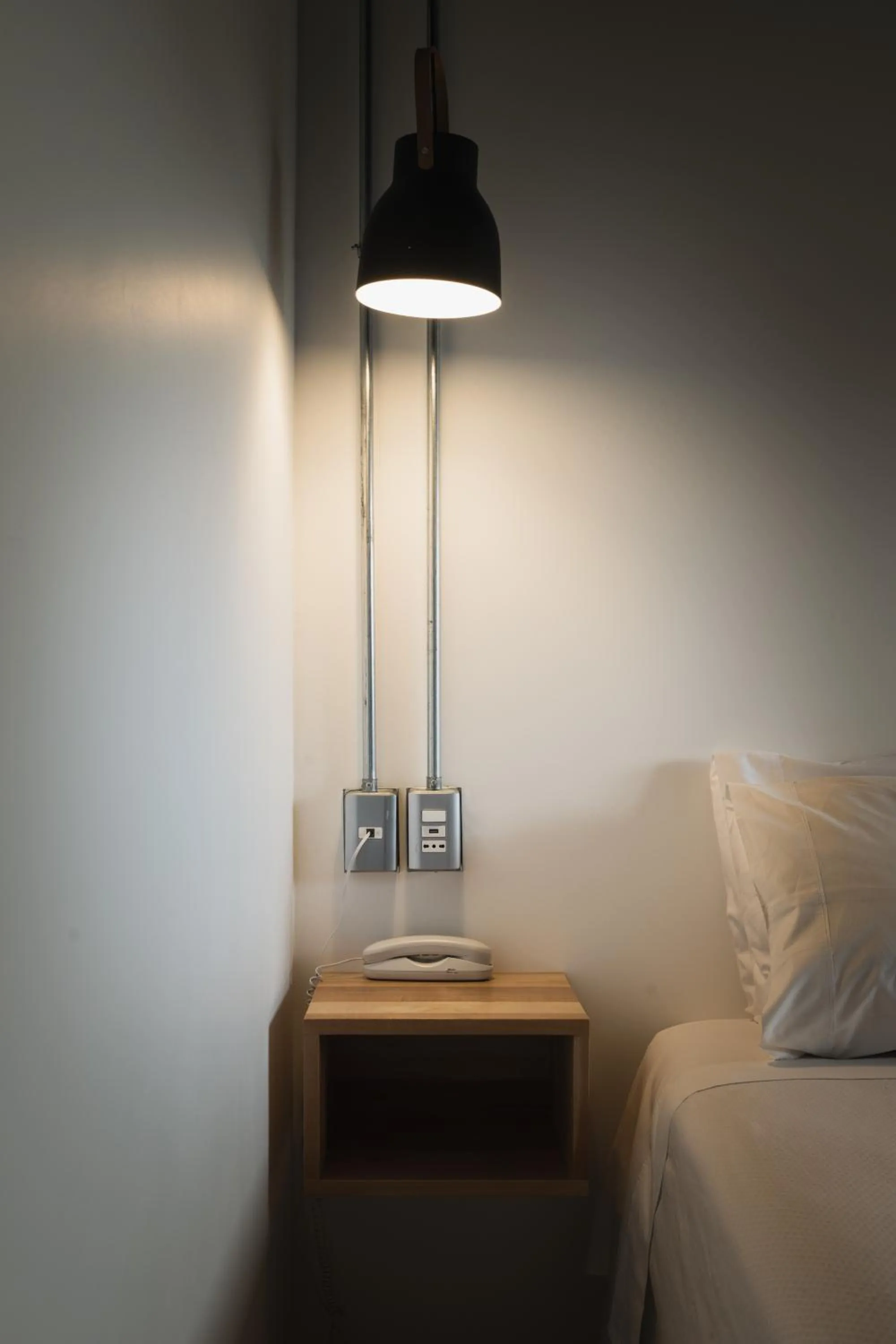 Bed in Hotel Big Sur