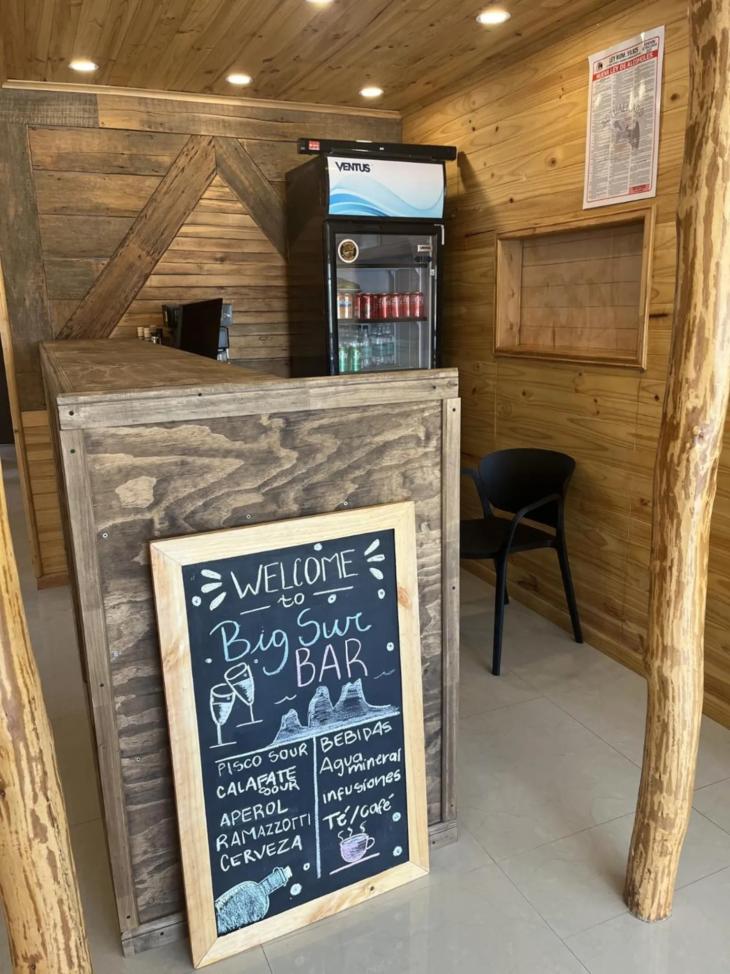 Lounge or bar in Hotel Big Sur