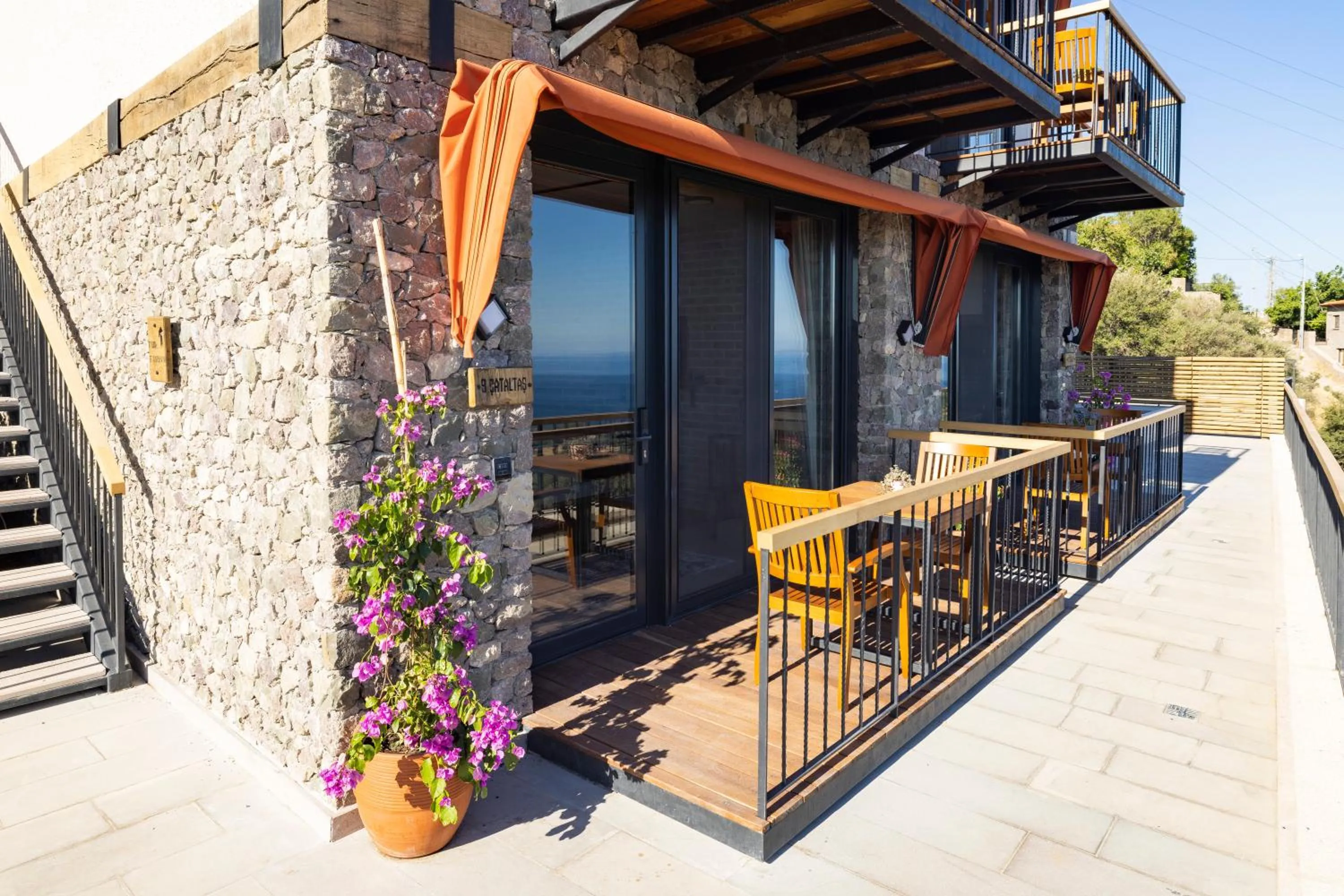 Patio in Hotel Vita Naturalis