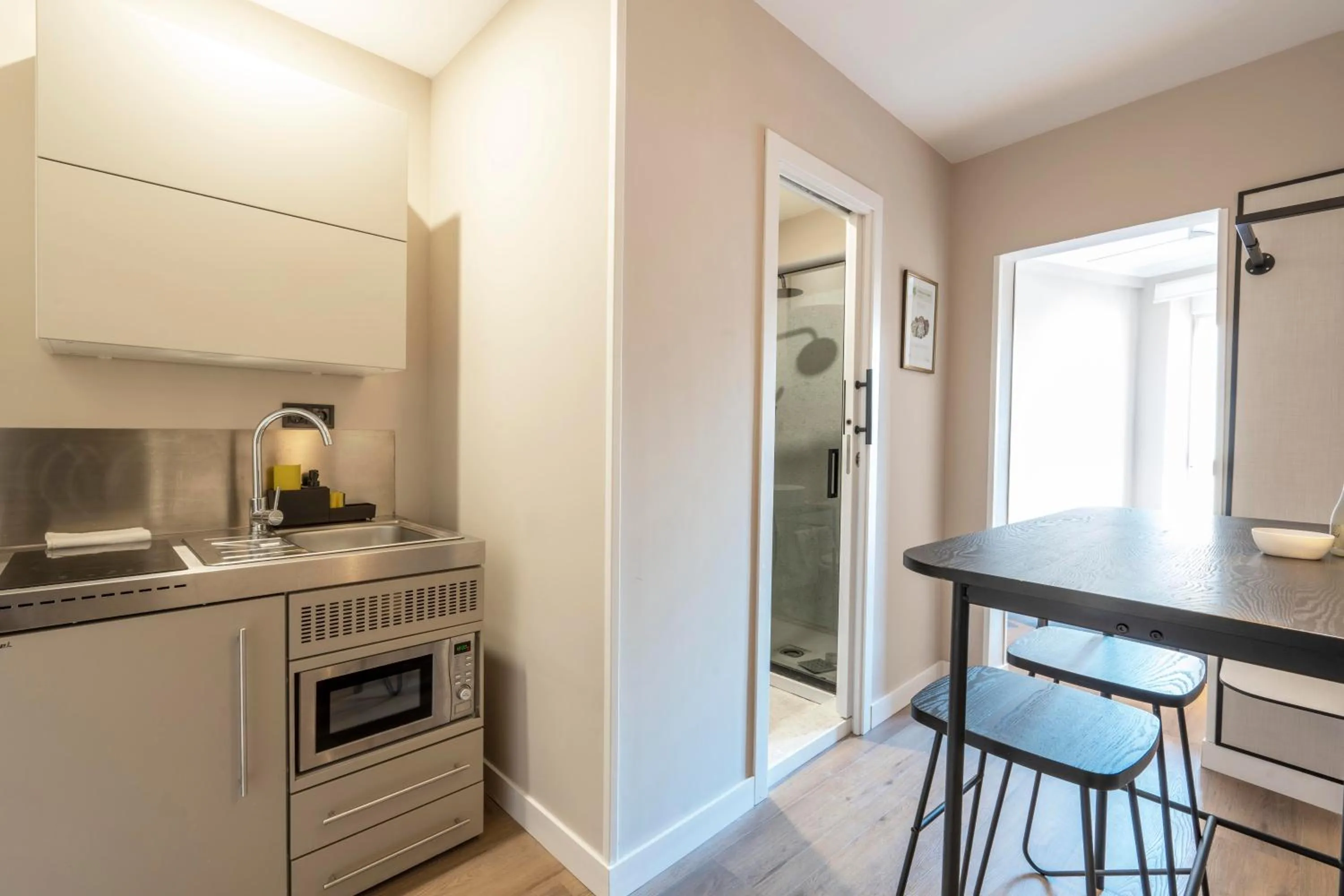 kitchen in Negresco Plaza España