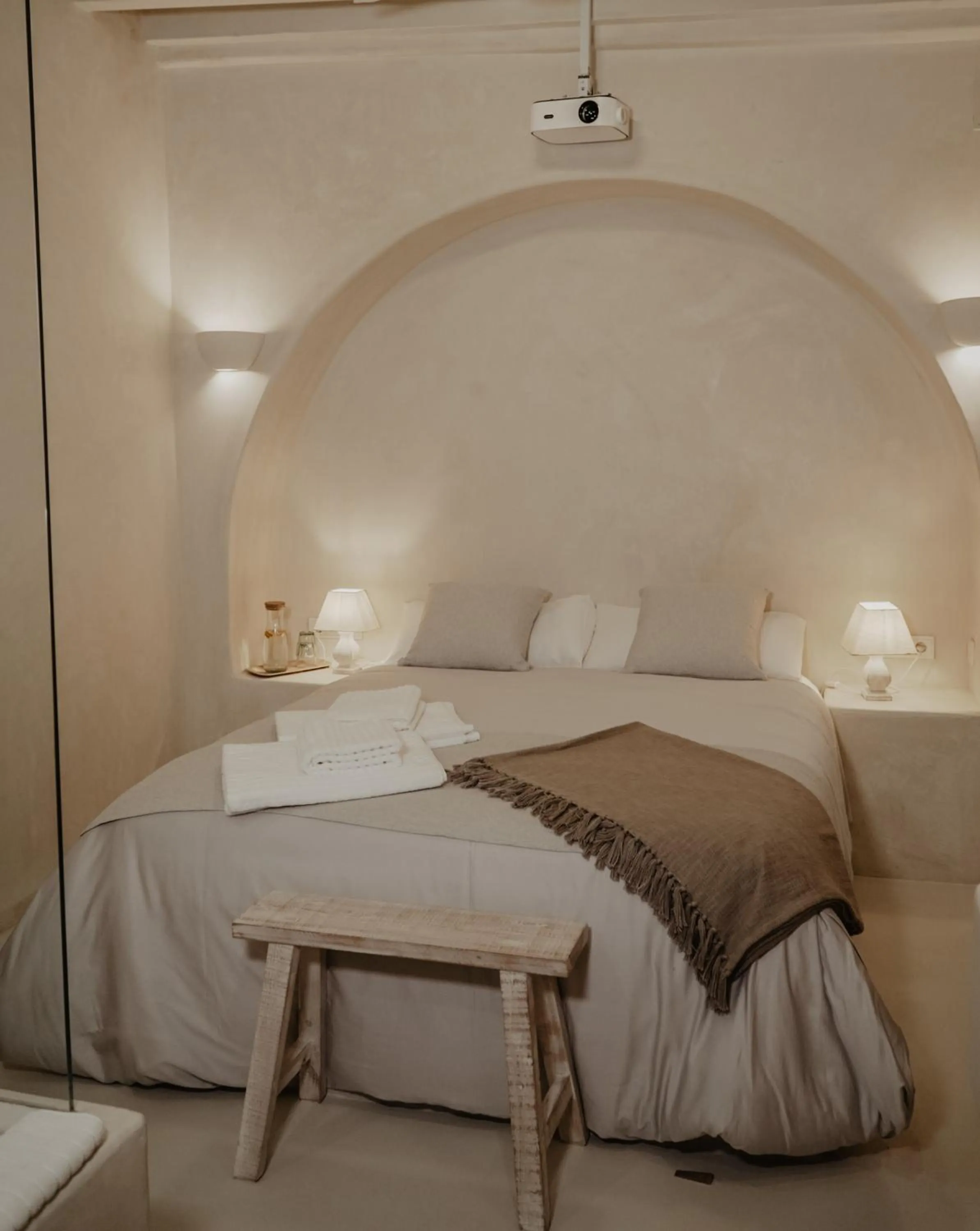 Bed in EntreArcos Casa Eco-Boutique