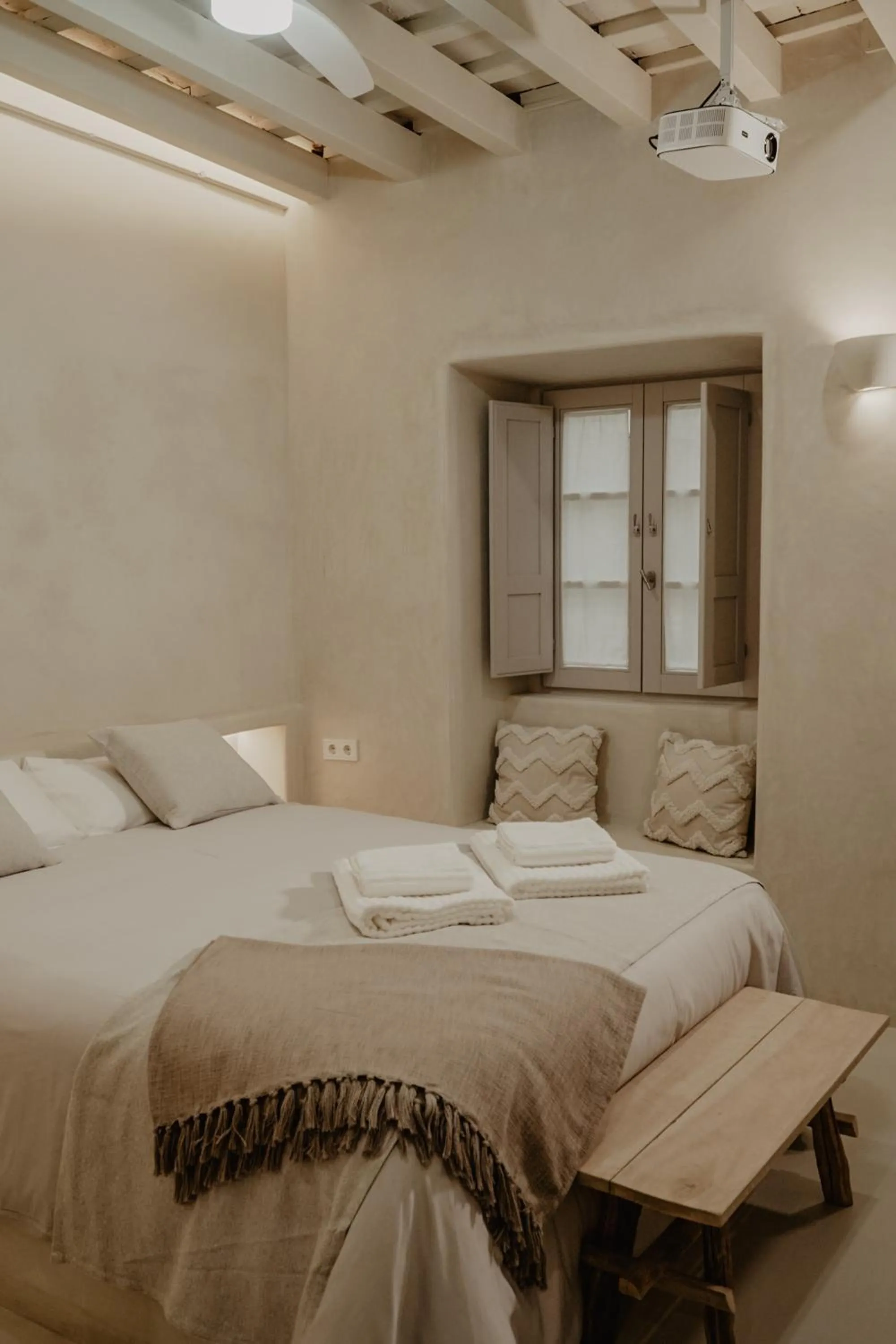 Bed in EntreArcos Casa Eco-Boutique