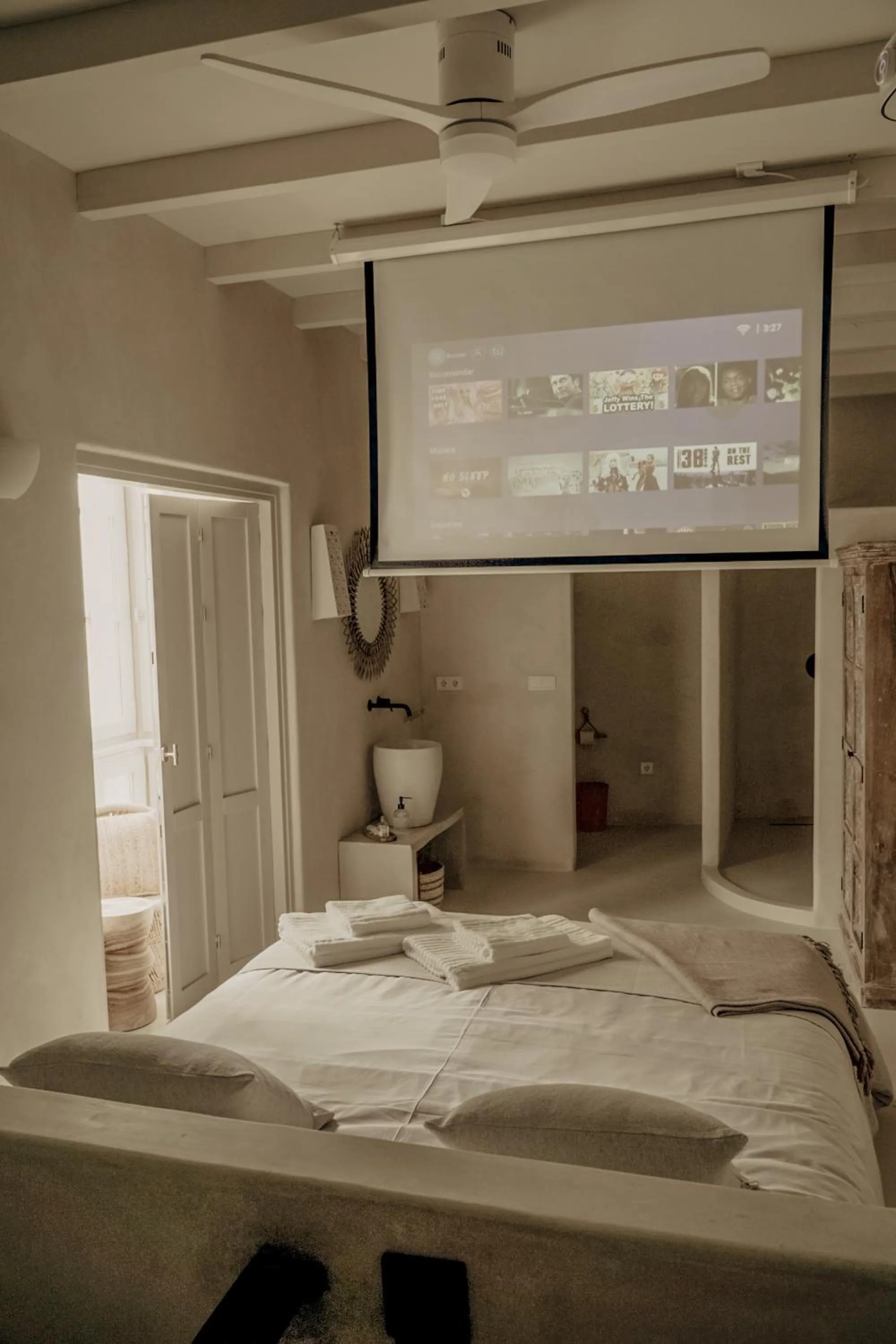 Bed in EntreArcos Casa Eco-Boutique