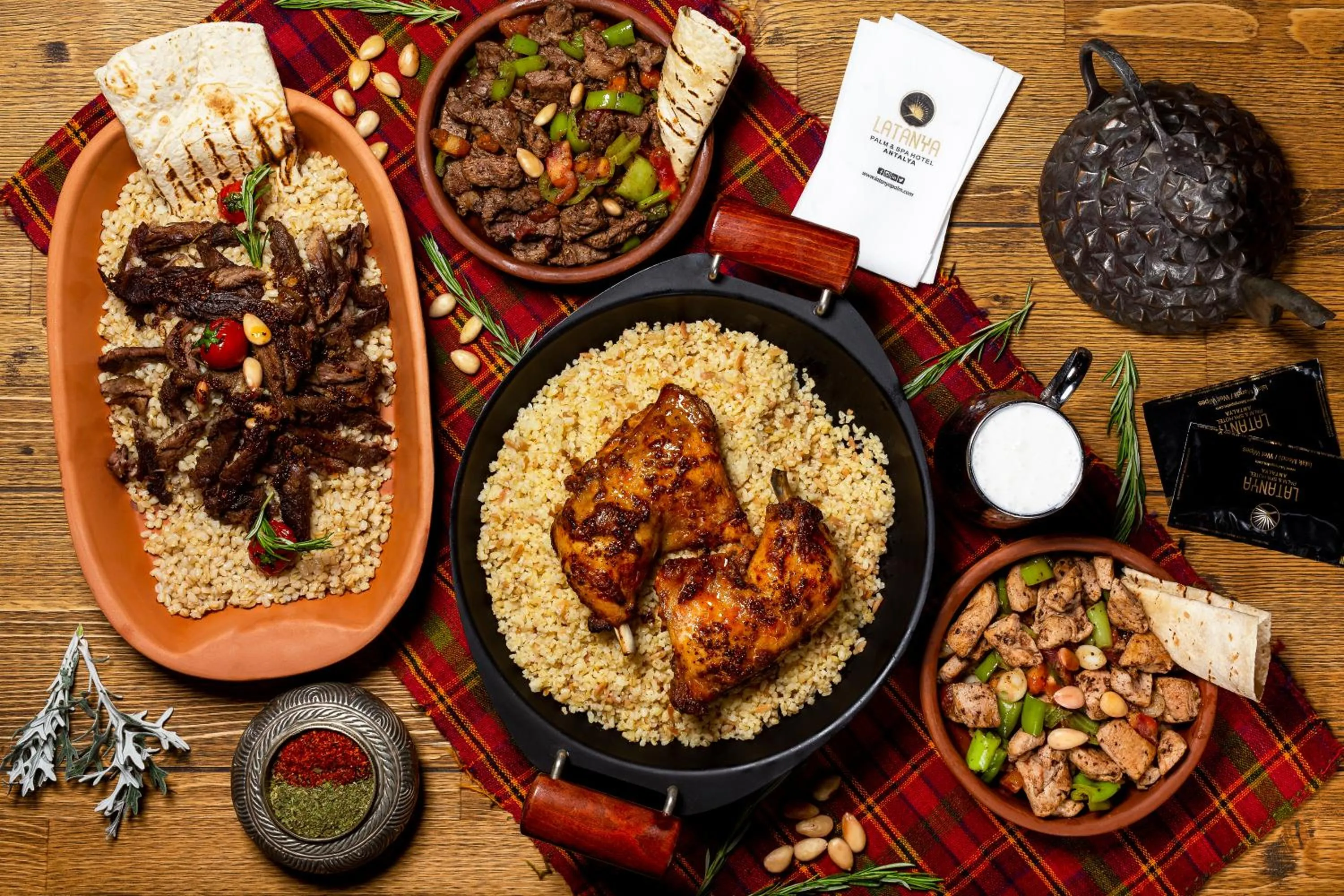 Food and drinks in Latanya Palm & SPA Airport Antalya