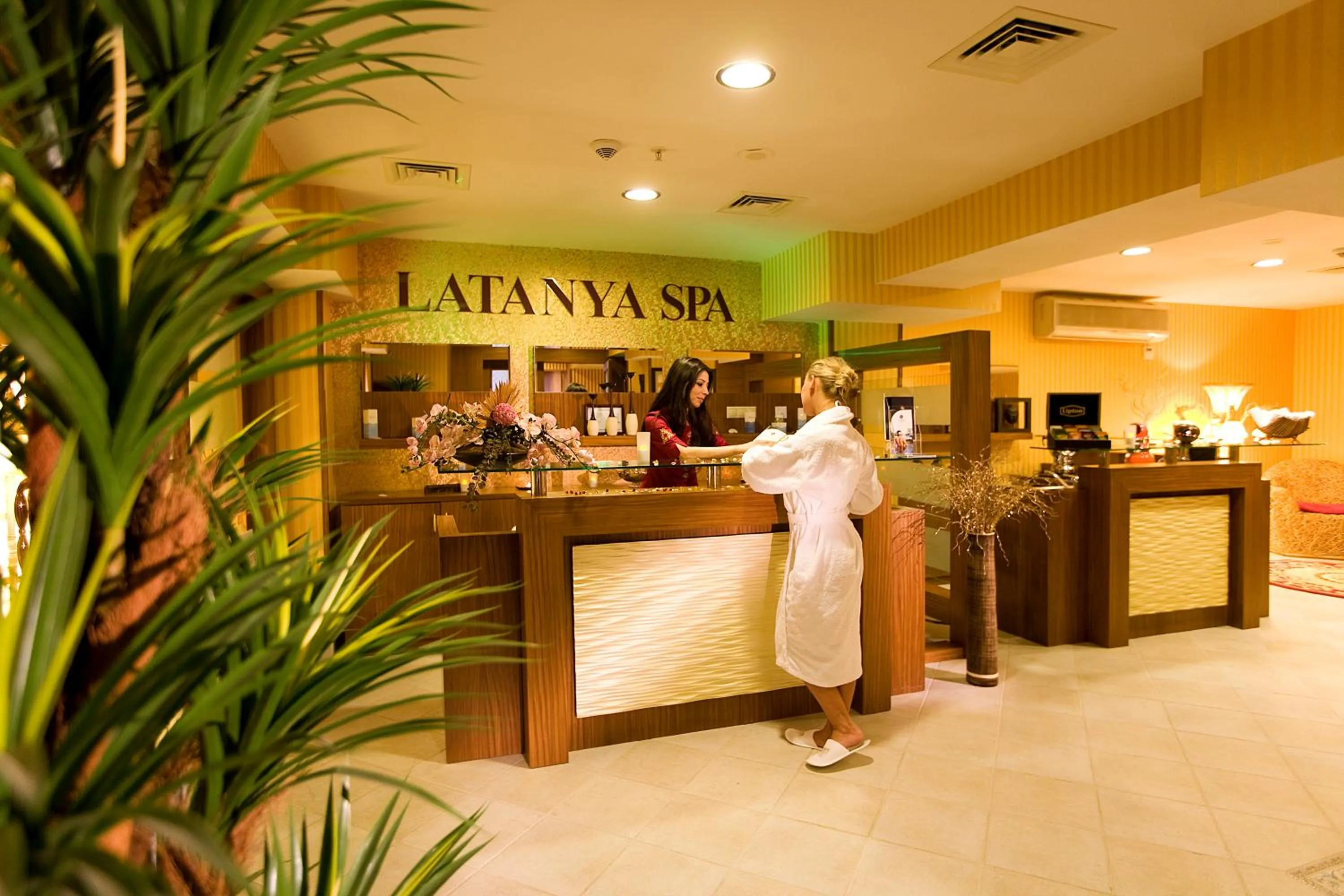 Spa and wellness centre/facilities in Latanya Palm & SPA Airport Antalya
