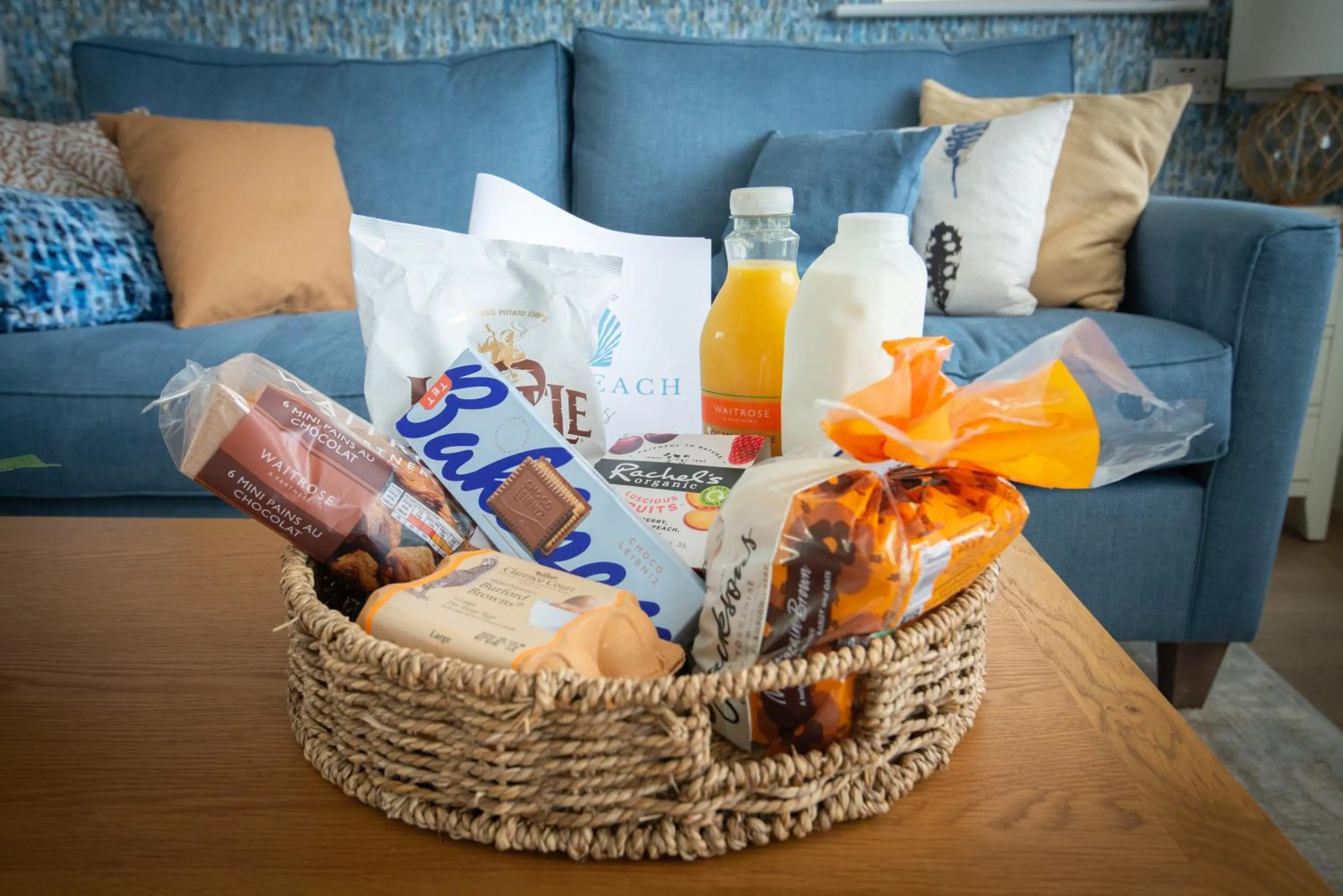 Living room in The Beach Escapes