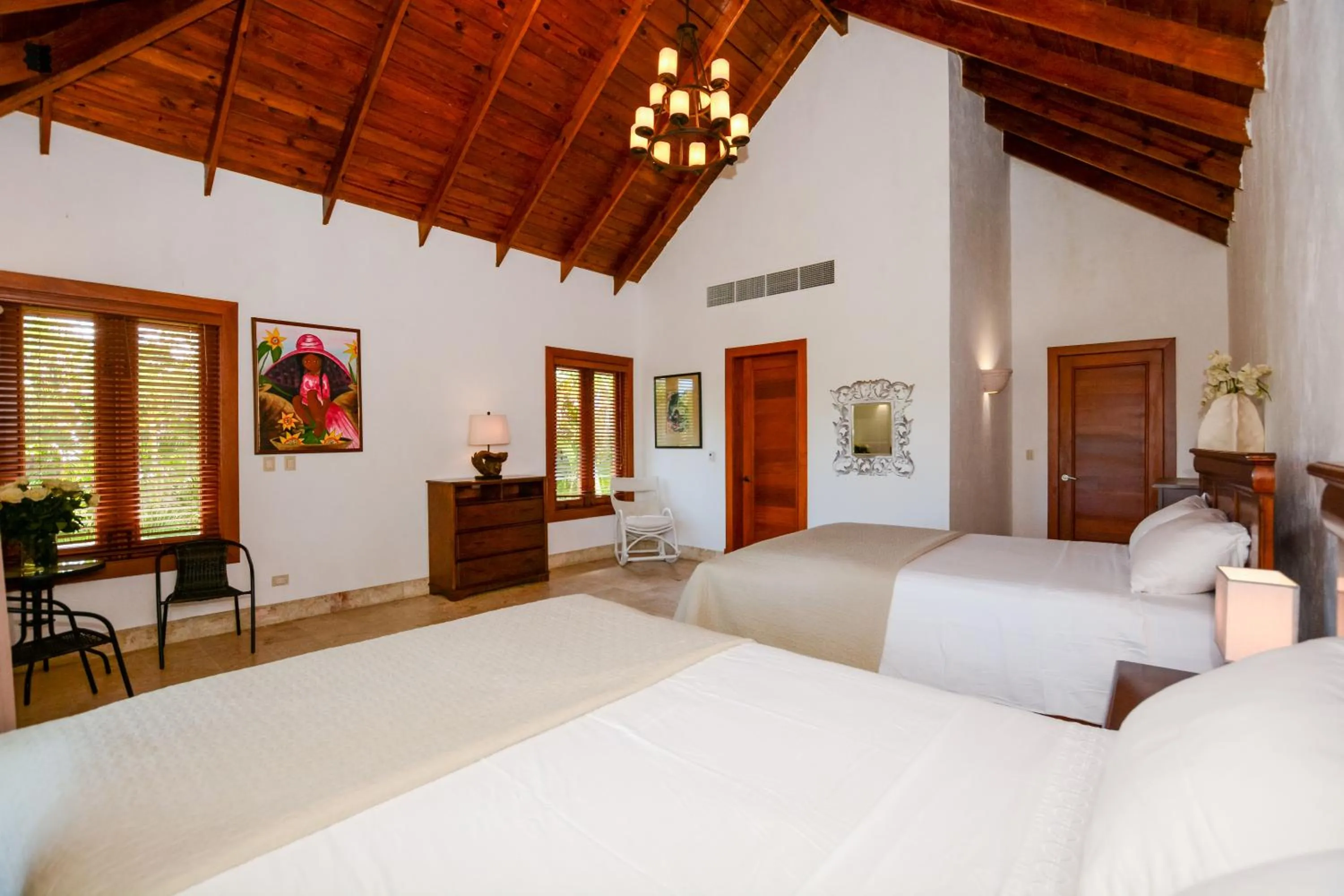 Bed in Private Pool Villa in PuntaCana Resort & Club